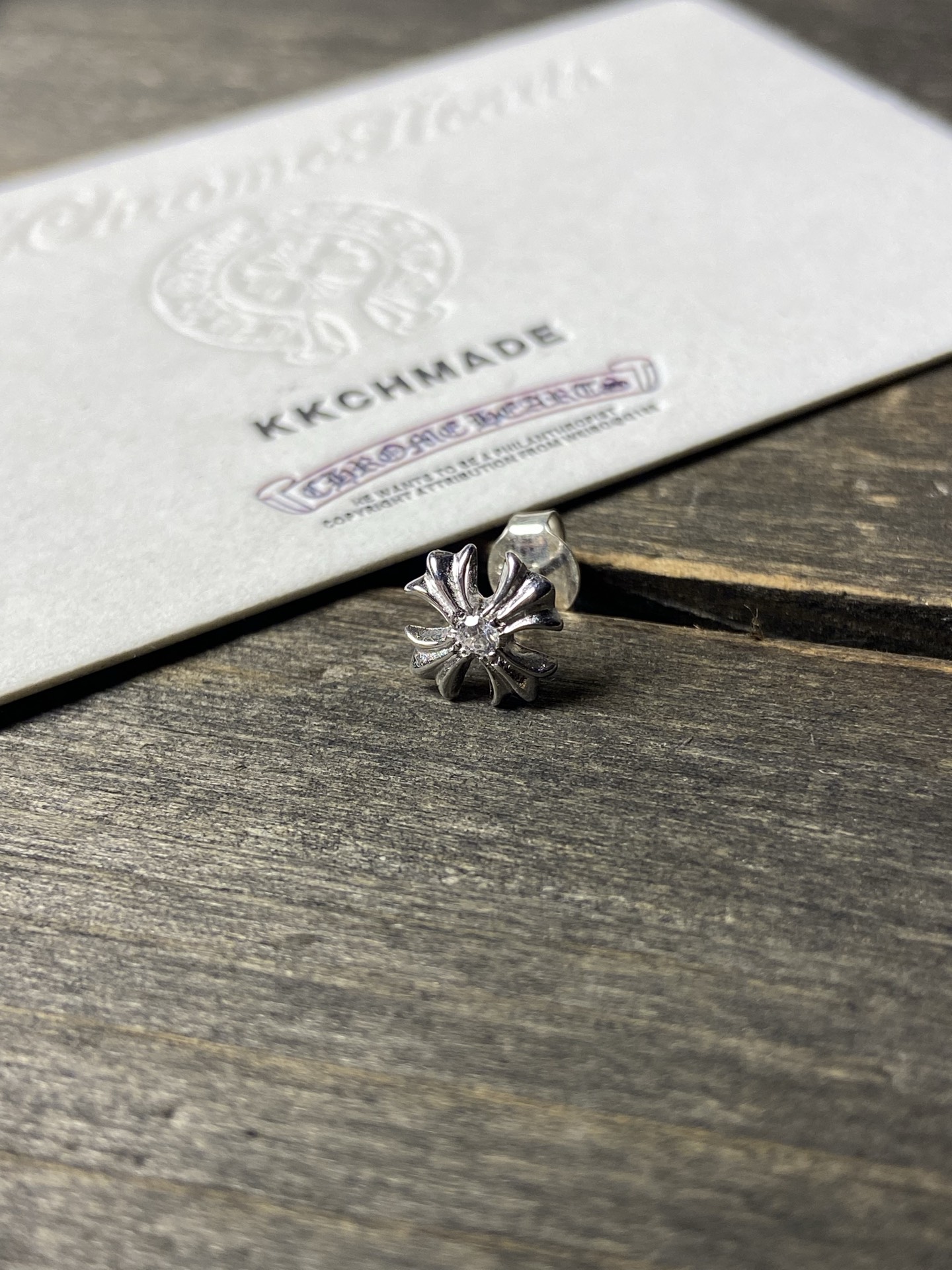 Earrings, Gold-Plated Diamond Custom