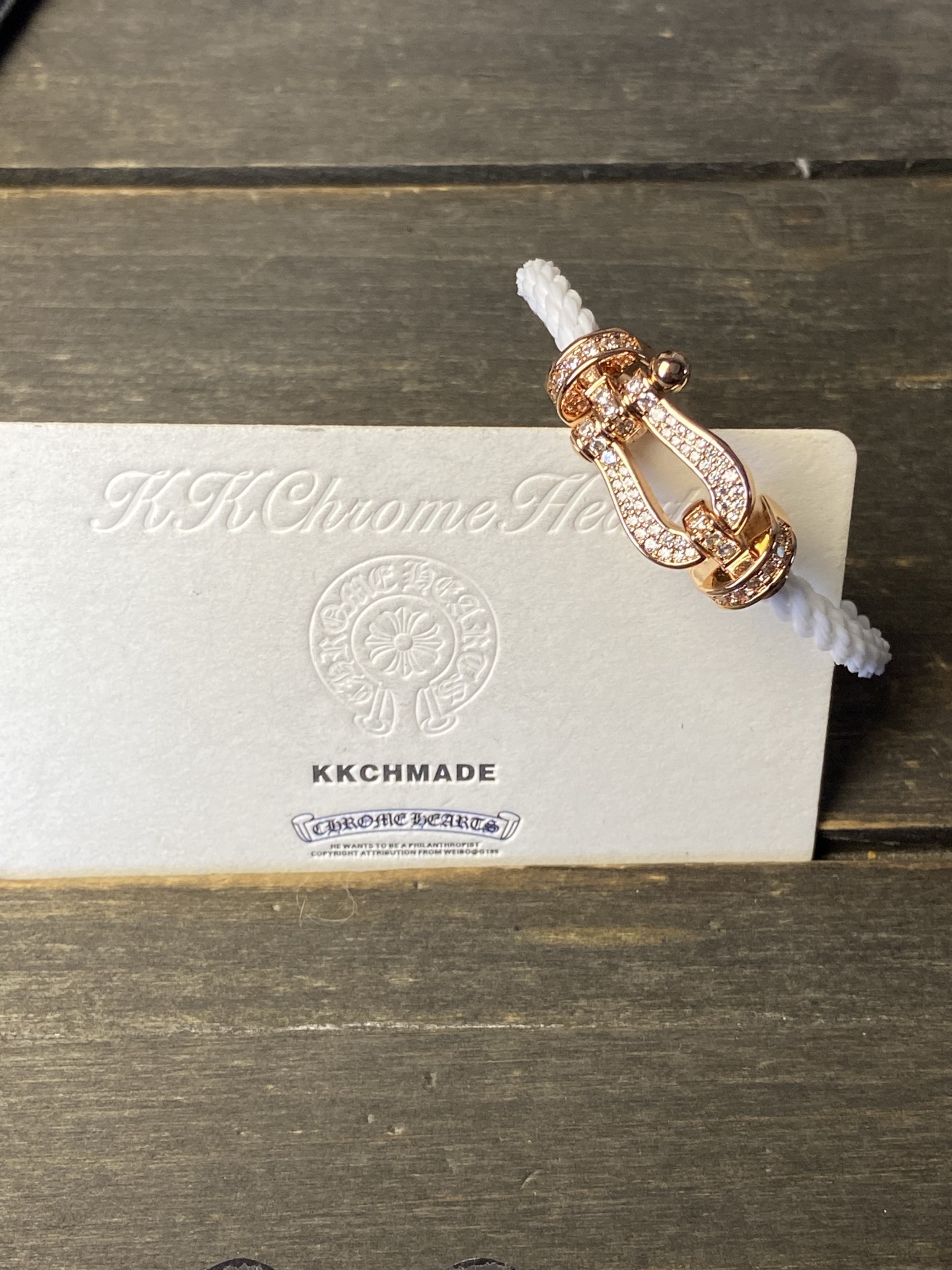 Fred rope bracelet