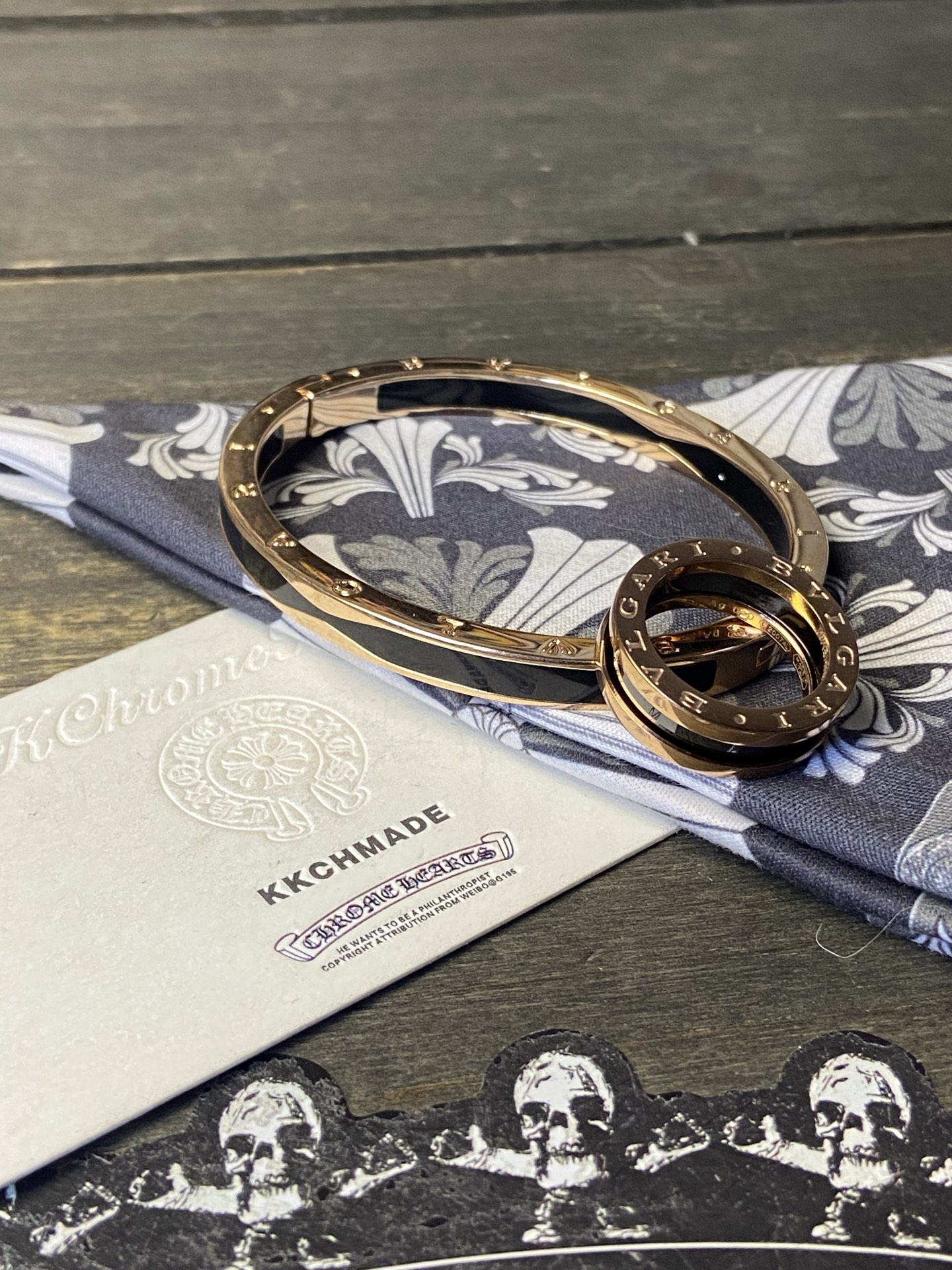 Bvlgari bracelet, Bvlgari ring
