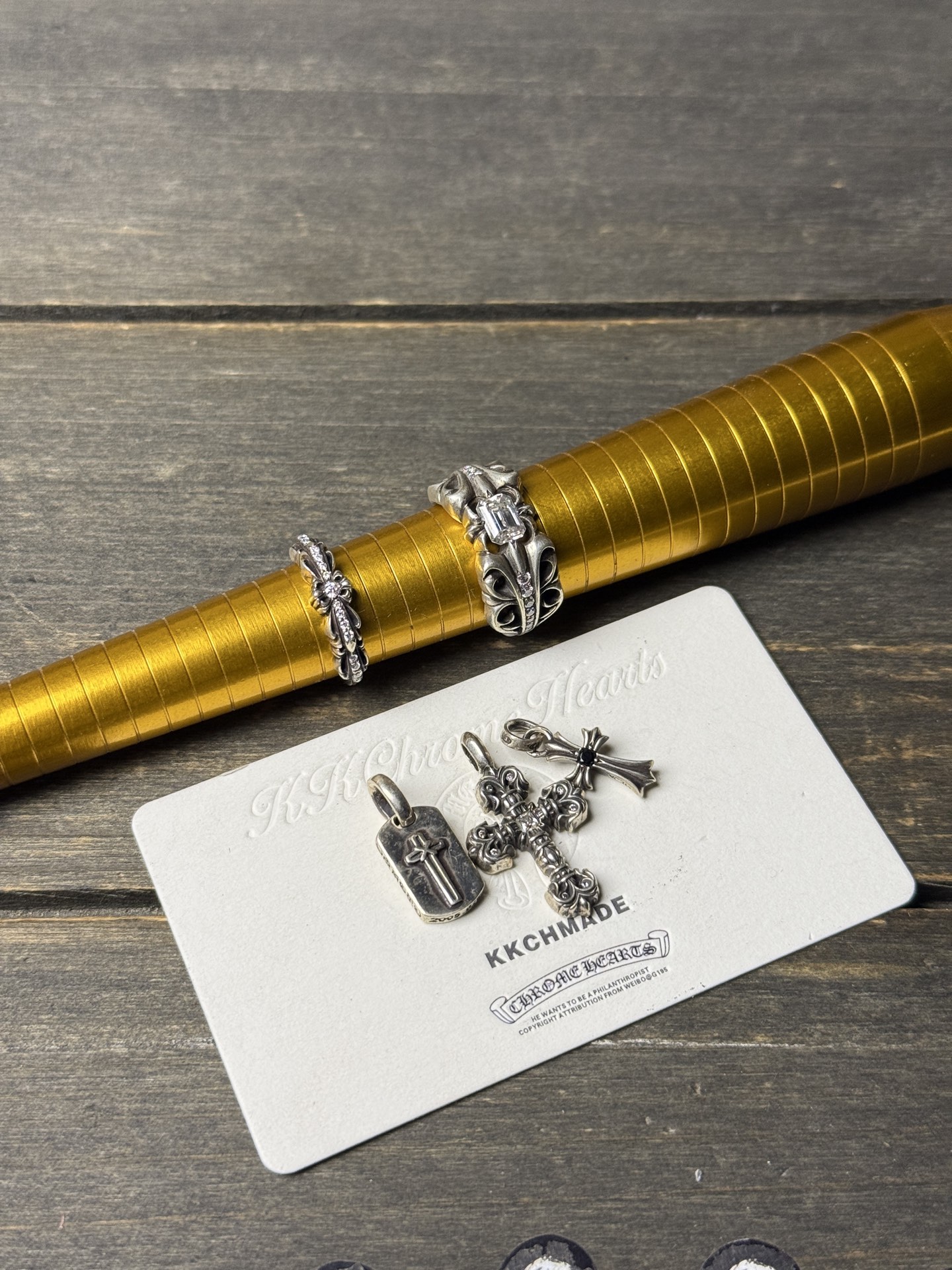 Custom Order Real Shot, 925 Silver Diamond Custom