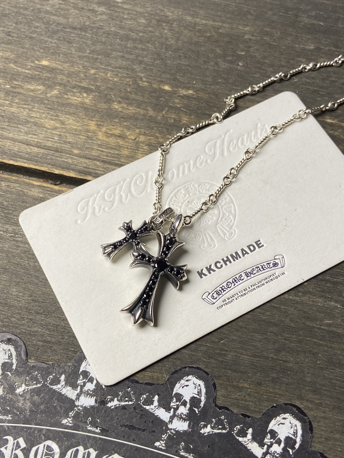 Necklace Pendant, 925 Silver Diamond Custom