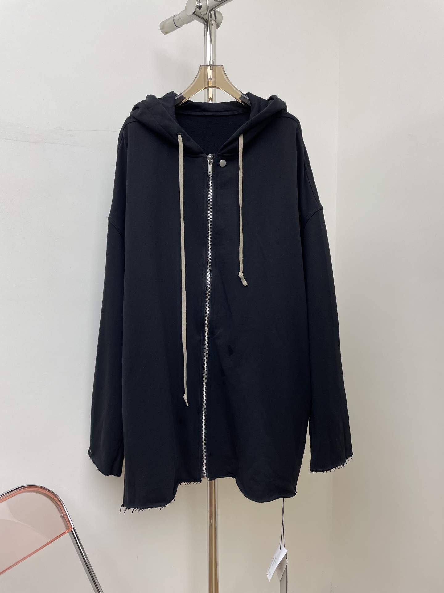 NO:626196,rick owens 2025 autumn and winter new coat dark style hip-hop high street loose silhouette men's and women's hooded cardigan sweatshirt jacket one size, hoodie, sweatshirts, jackets & coats, hats, alexander wang19860909rick owens 2025秋冬新款外套暗黑风嘻哈高街宽松廓形男女款连帽开衫卫衣外套 均码,,hoodie,sweatshirts,jackets & coats,hats,alexander wang,Women's clothing
