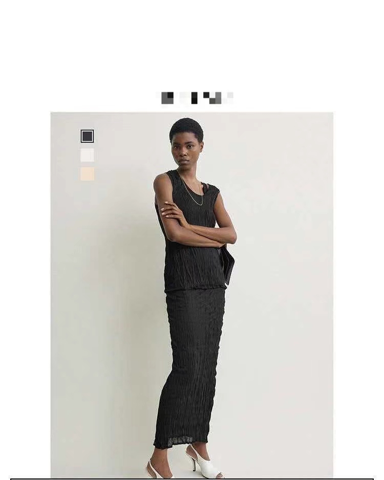 NO:923825,totem* 2026 new summer series half skirt with heavy pleat design, fashionable and casual, minimalist style, three colors and three codes, sml,,skirts,19860909totem* 2026夏季新款系列之半裙重工艺褶皱设计 时髦随性 极简风 三色三码 sml,,skirts,,Women's clothing
