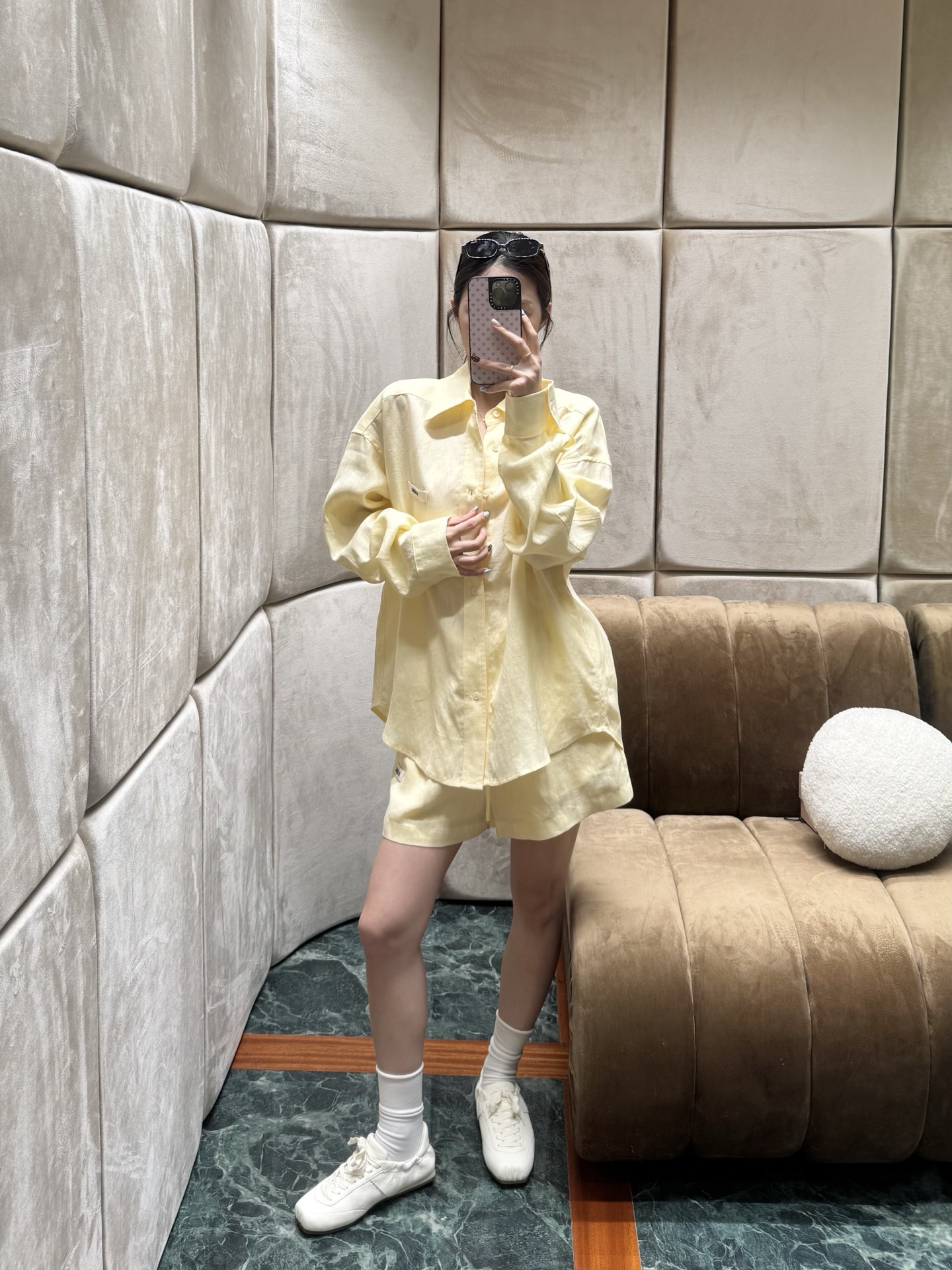 NO:900732,jac* linen suit, a must-have for lazy summers, cool and comfortable, a beautiful solution for commuting, two-color sml/set,,19860909jac* 麻料套装 慵懒夏日必备 凉爽舒适的体感 美丽通勤穿搭一套解决方案 两色sml /套,,,Women's clothing