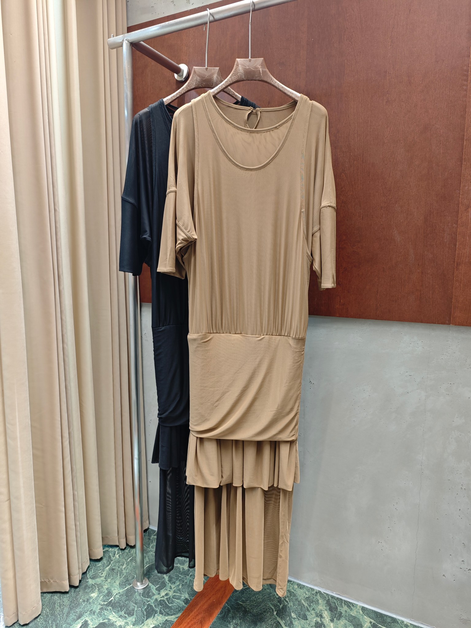 NO:907421,le 2026 new summer dress, easy to see when worn, two colors and three sizes, sml real photos,,skirts,19860909le 2026夏季新款连衣裙 叠穿即视感 两色三码 sml 实拍图,,skirts,,Women's clothing
