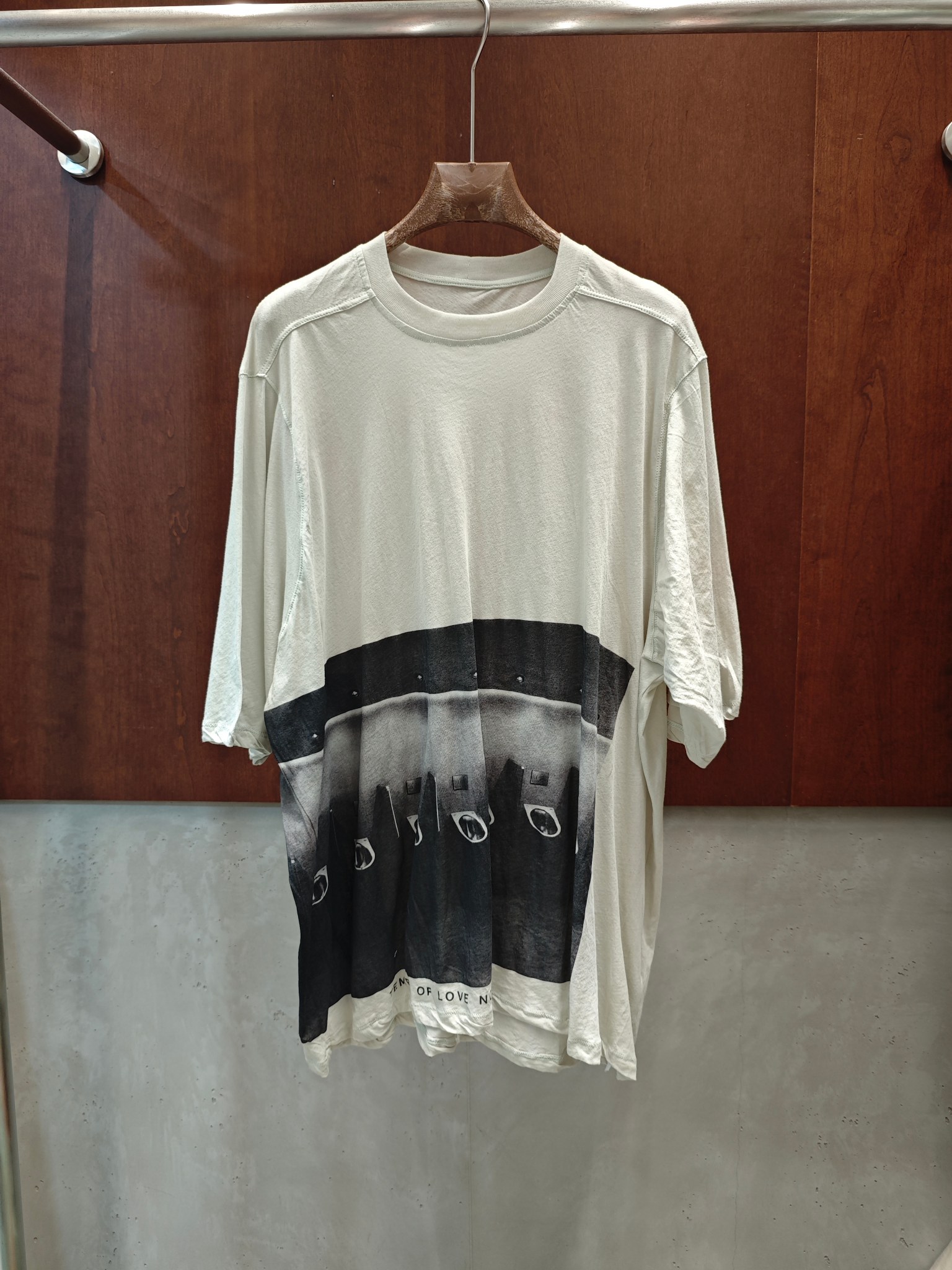 NO:909697,RO 2026 summer dark style short-sleeved spliced ​​cotton loose design T-shirt SMLXL real photos, T-shirt, tees, t-shirt,19860909RO 2026夏季暗黑风短袖 拼接纯棉宽松设计感T恤 SMLXL 实拍图,,T-shirt,tees，t-shirt,,Women's clothing