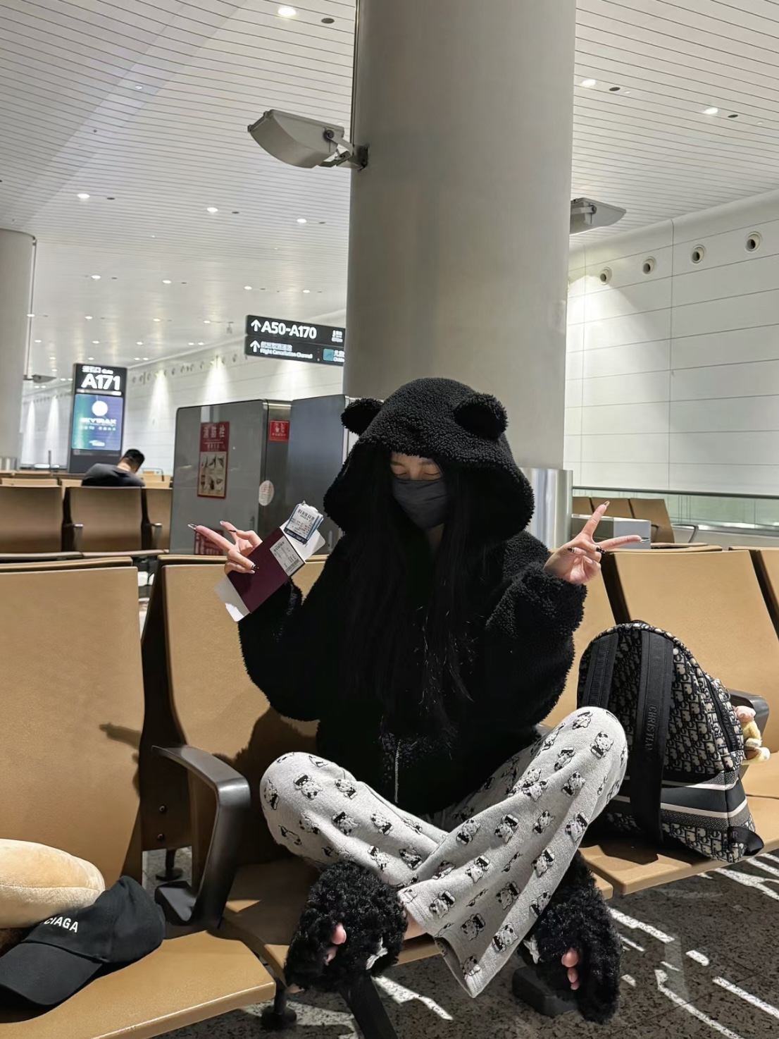 Traje de aeropuerto🛫
