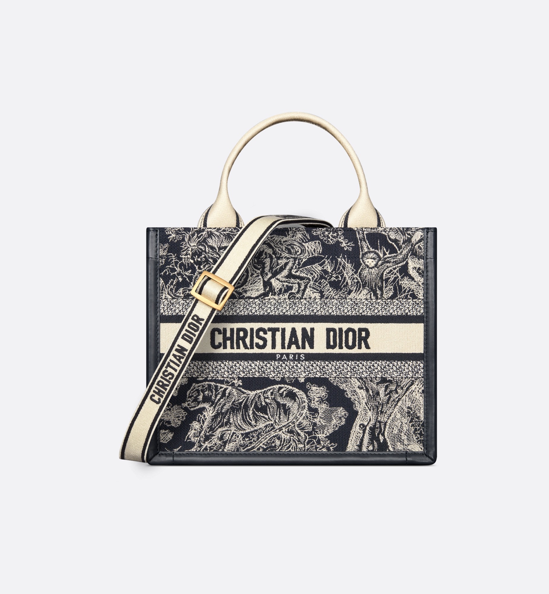 Estilo de correa para el hombro 𝗕𝗼𝗼𝗸 𝘁𝗼𝘁𝗲 𝟮𝟲.𝟱𝗰𝗺 Tigre azul
