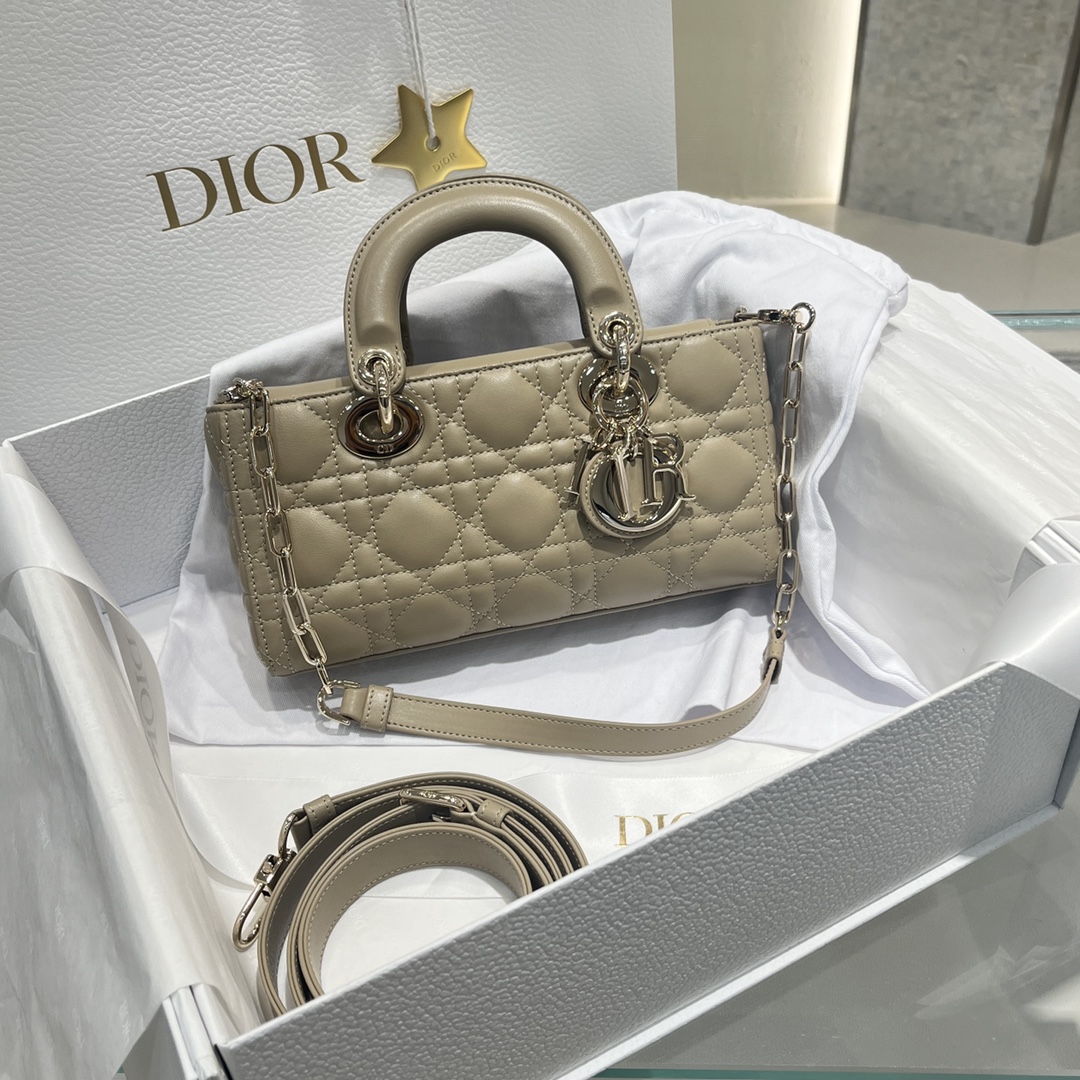 𝗗-𝗝𝗼𝘆Versión horizontal de la princesa Diana, tamaño pequeño, gama alta y elegante, estilo elegante {piel de corder…