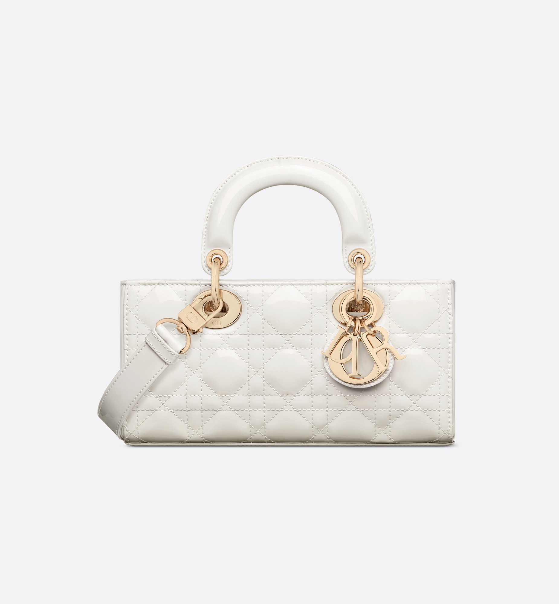 𝑫-𝑱𝒐𝒚 Pequeño Charol Blanco