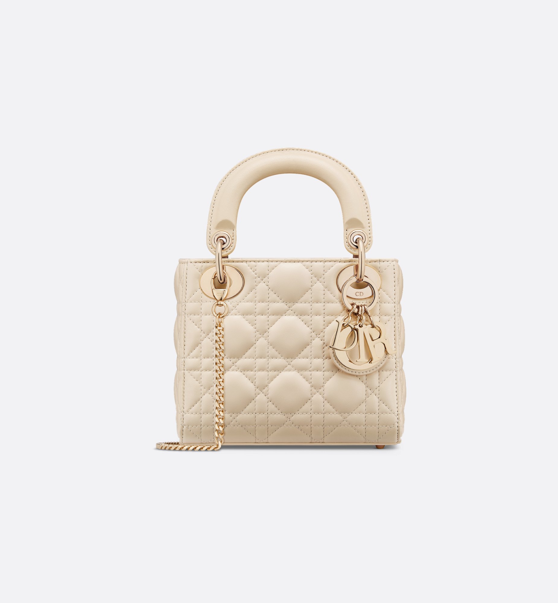 【𝗟𝗮𝗱𝘆 𝗗𝗿 Piel de oveja totalmente de acero con tres compartimentos】 🔻Nuevo color marfil claro🔻
