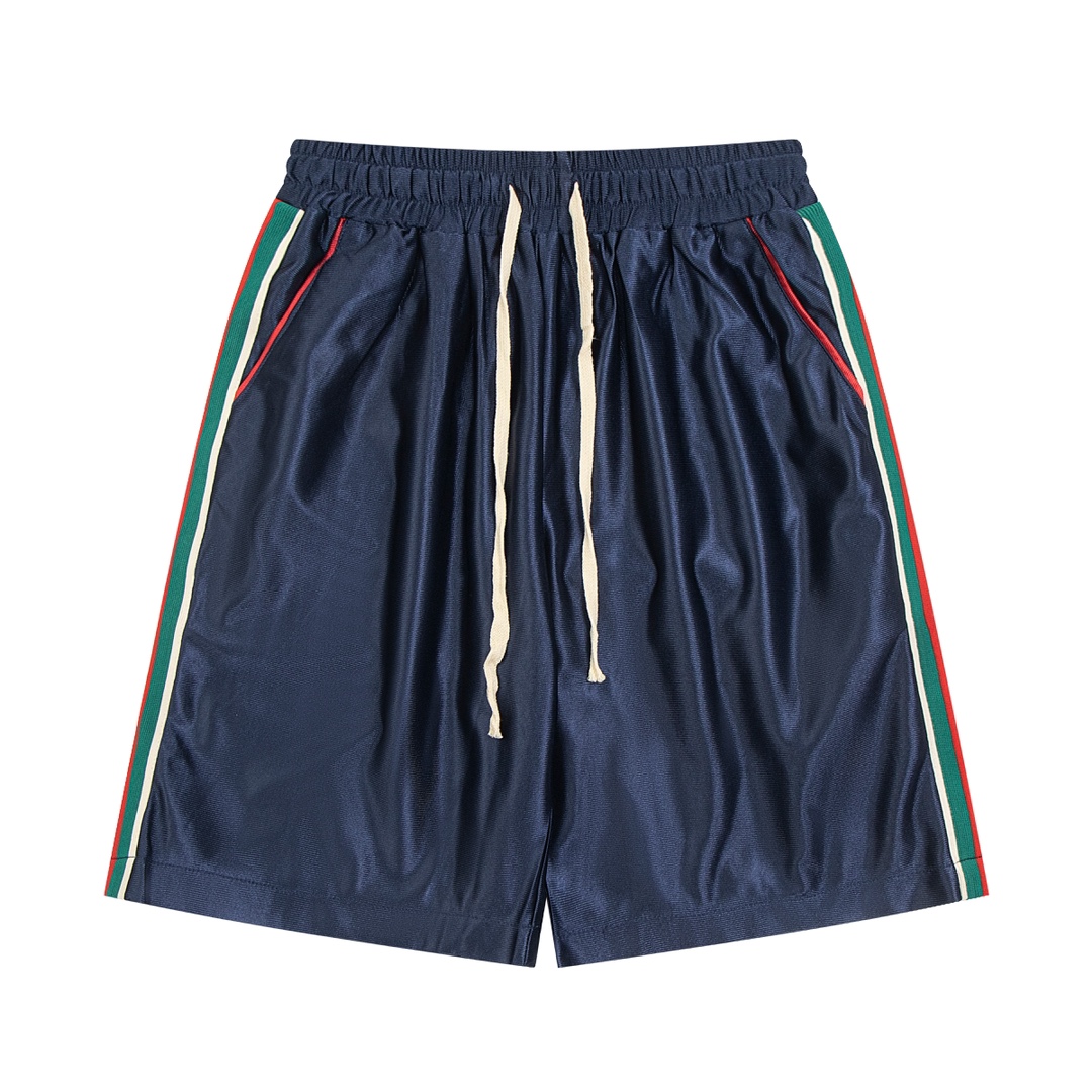 Wholesale
 Gucci Clothing Shorts Green Red Embroidery Polyester Vintage