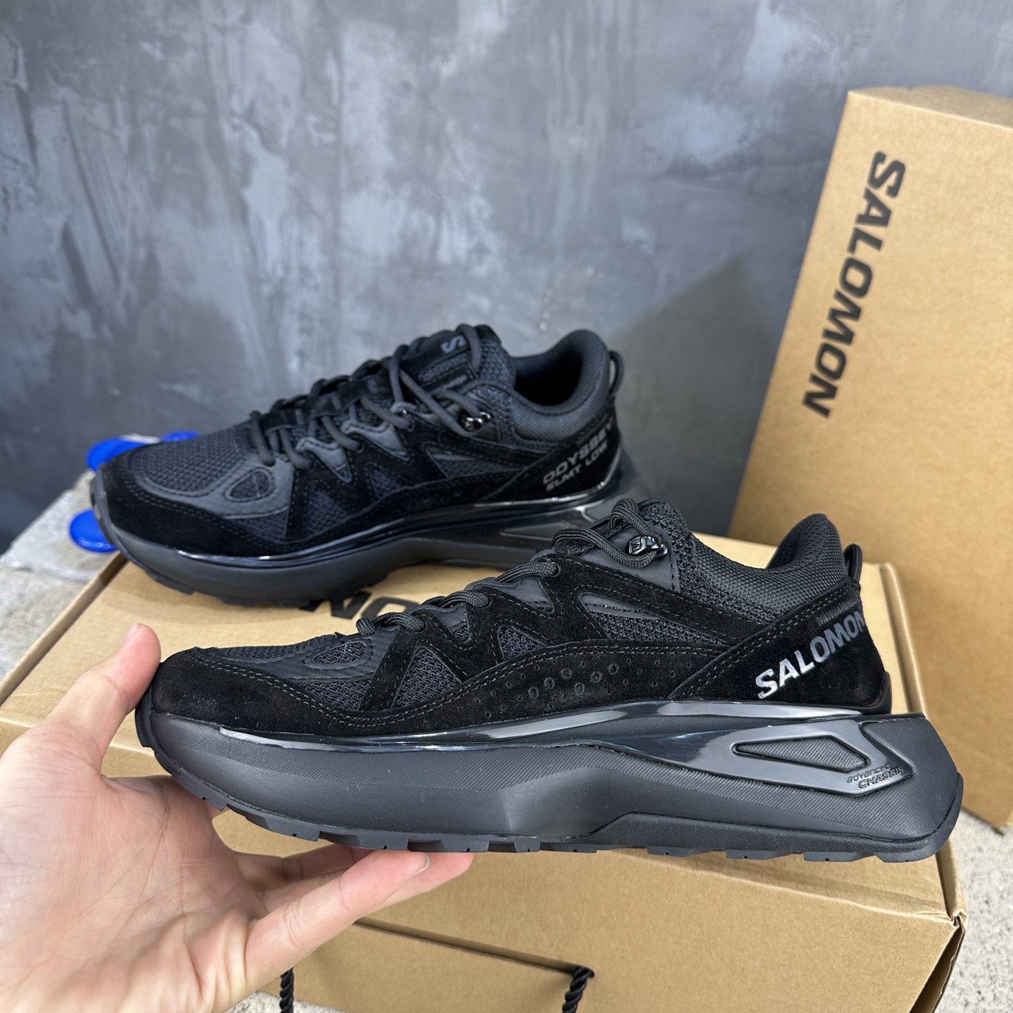Salomon ODYSSEY ELMT LOW Black Sneakers, Size 36-44 5 i1742898310135 1229 0 3