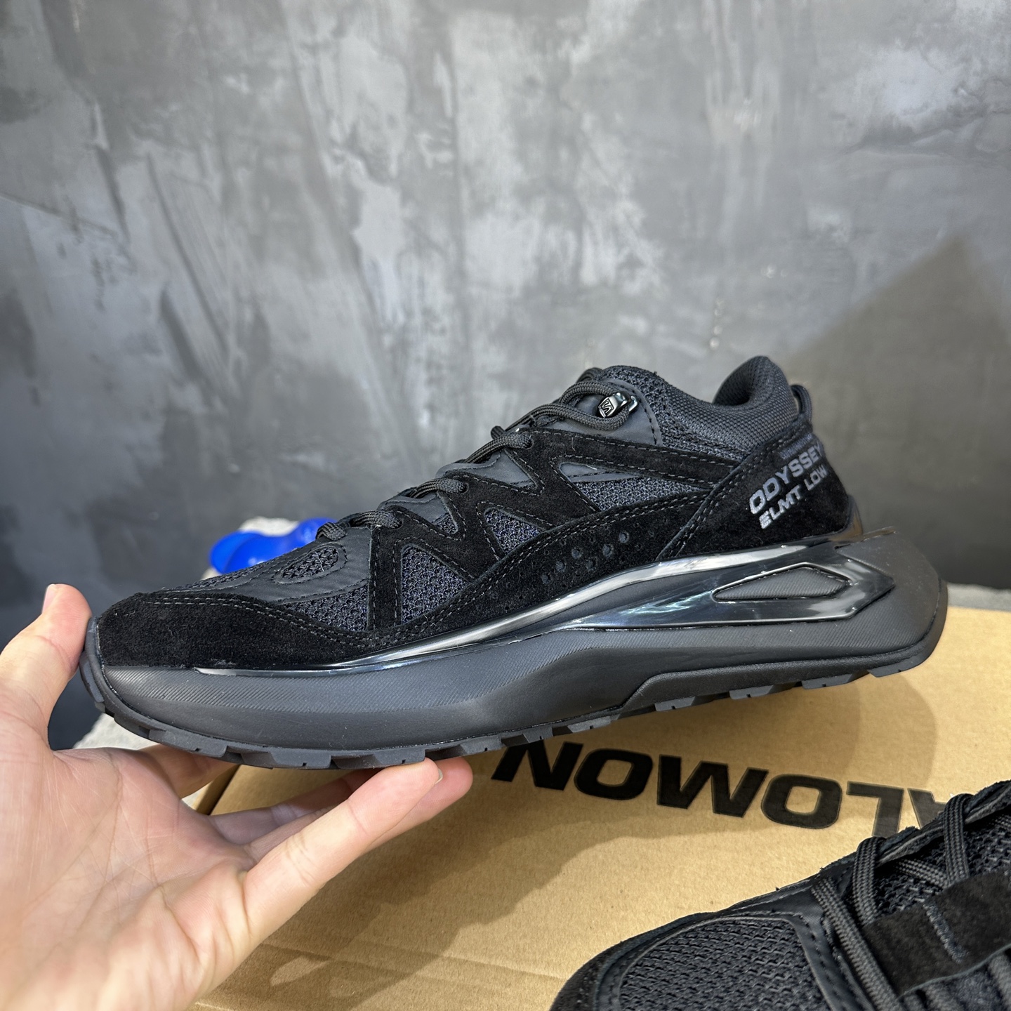 Salomon ODYSSEY ELMT LOW Black Sneakers, Size 36-44 6 i1742898310150 3868 0 4