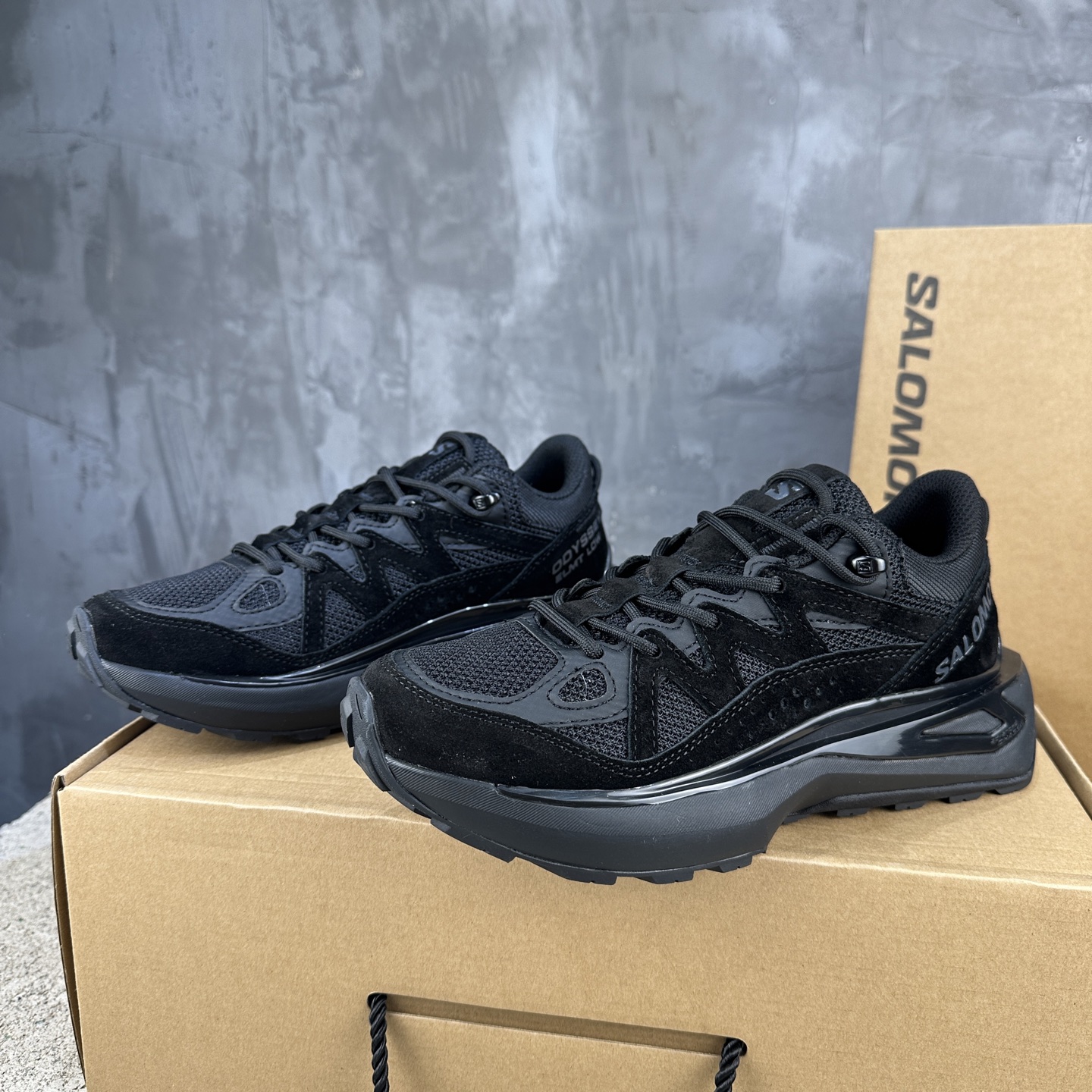 Salomon ODYSSEY ELMT LOW Black Sneakers, Size 36-44 4 i1742898310185 3287 0 2