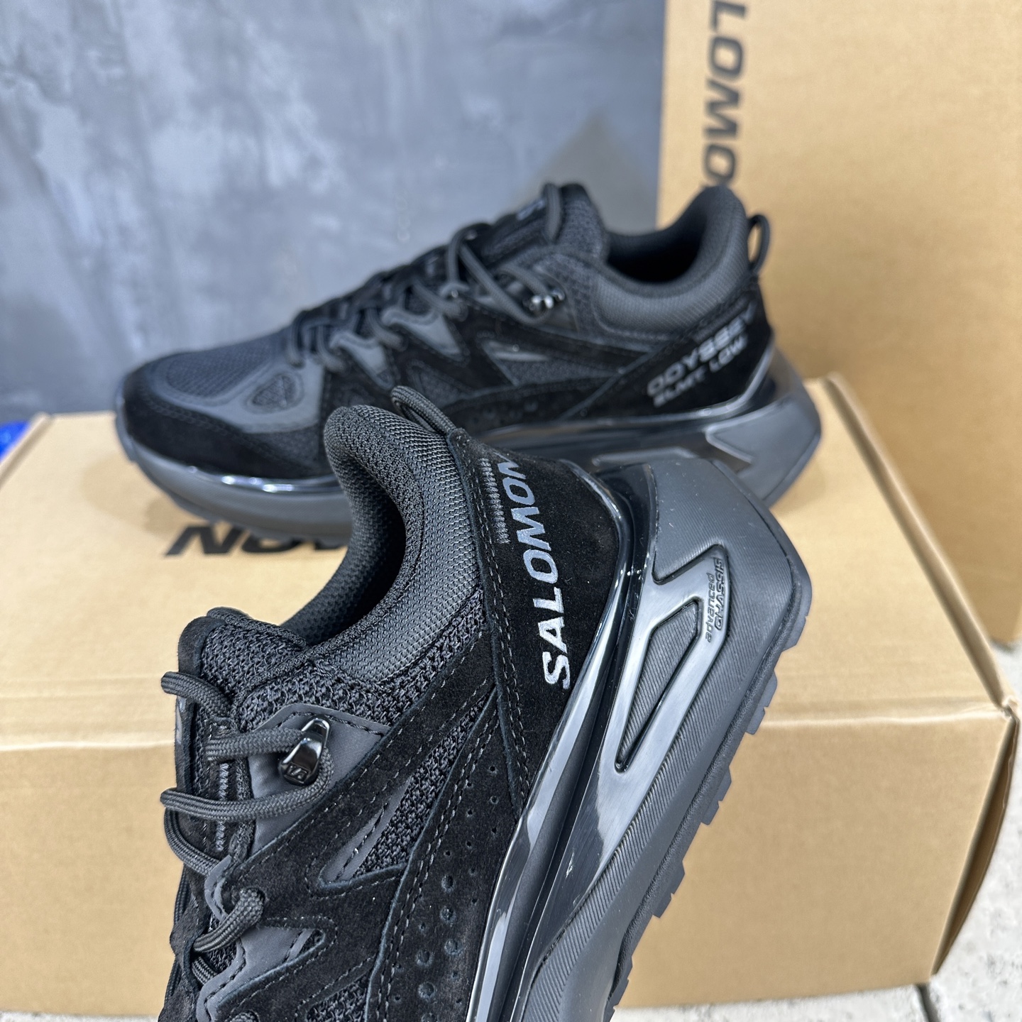 Salomon ODYSSEY ELMT LOW Black Sneakers, Size 36-44 8 i1742898311093 8847 0 6