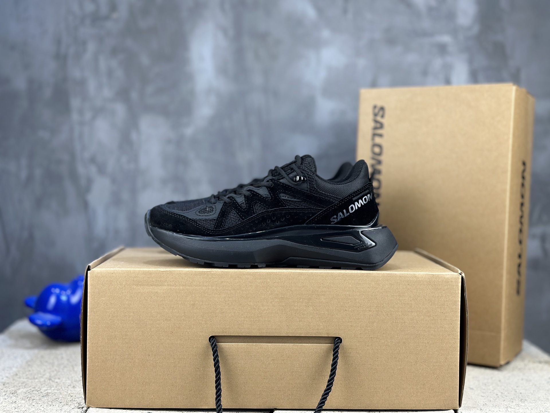 Salomon ODYSSEY ELMT LOW Black Sneakers, Size 36-44 1 Salomon ODYSSEY ELMT LOW Black Sneakers, Size 36-44