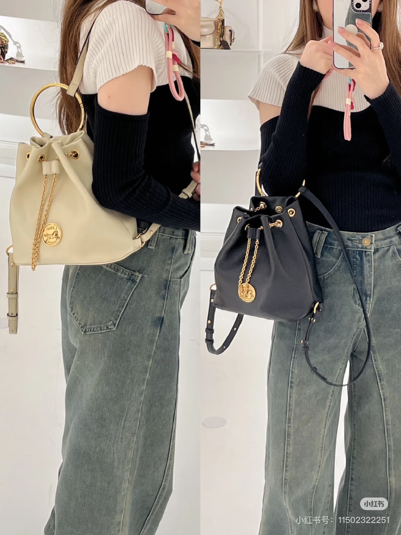 Chloe最新上架～超级减龄的一款双肩包 9965