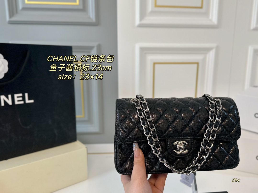 Chanel Classic Flap Bag Sacs À Bandoulière & À Épaule Fashion La chaîne