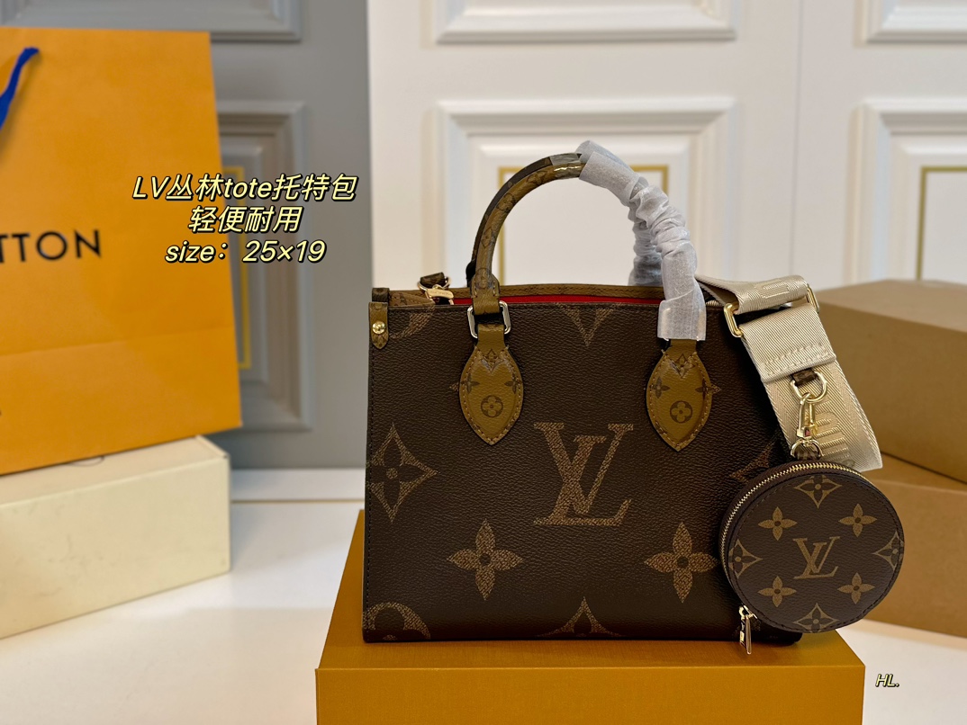 Replik im Großhandel
 Louis Vuitton Taschen Handtaschen Tragetaschen Karamell