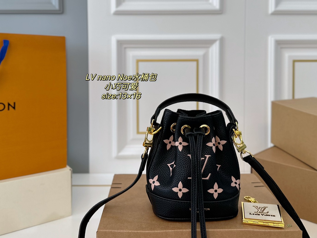Louis Vuitton LV Nano Noe Taschen Eimertaschen Vintage