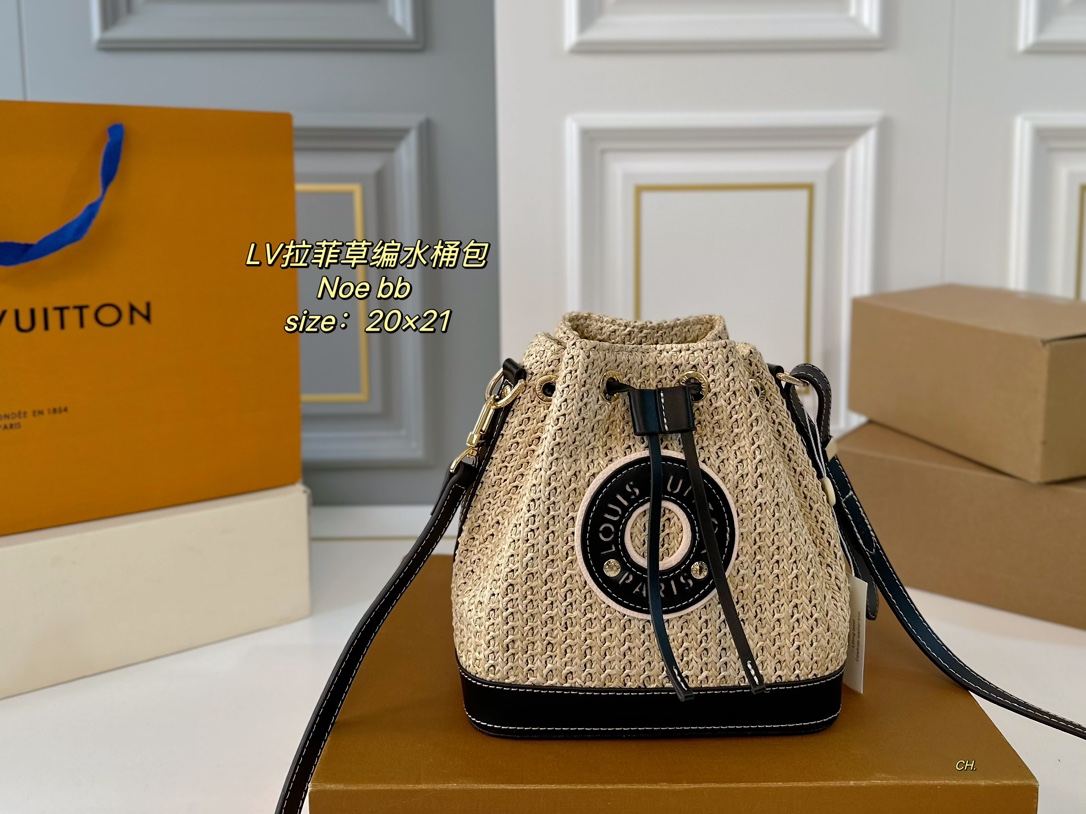 Louis Vuitton Bucket Bags Replica Every Designer
 Weave Raffia Straw Woven Summer Collection Fashion