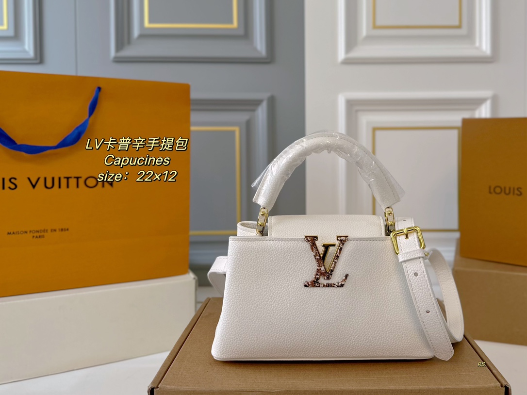 Louis Vuitton LV Capucines Taschen Handtaschen Fashion