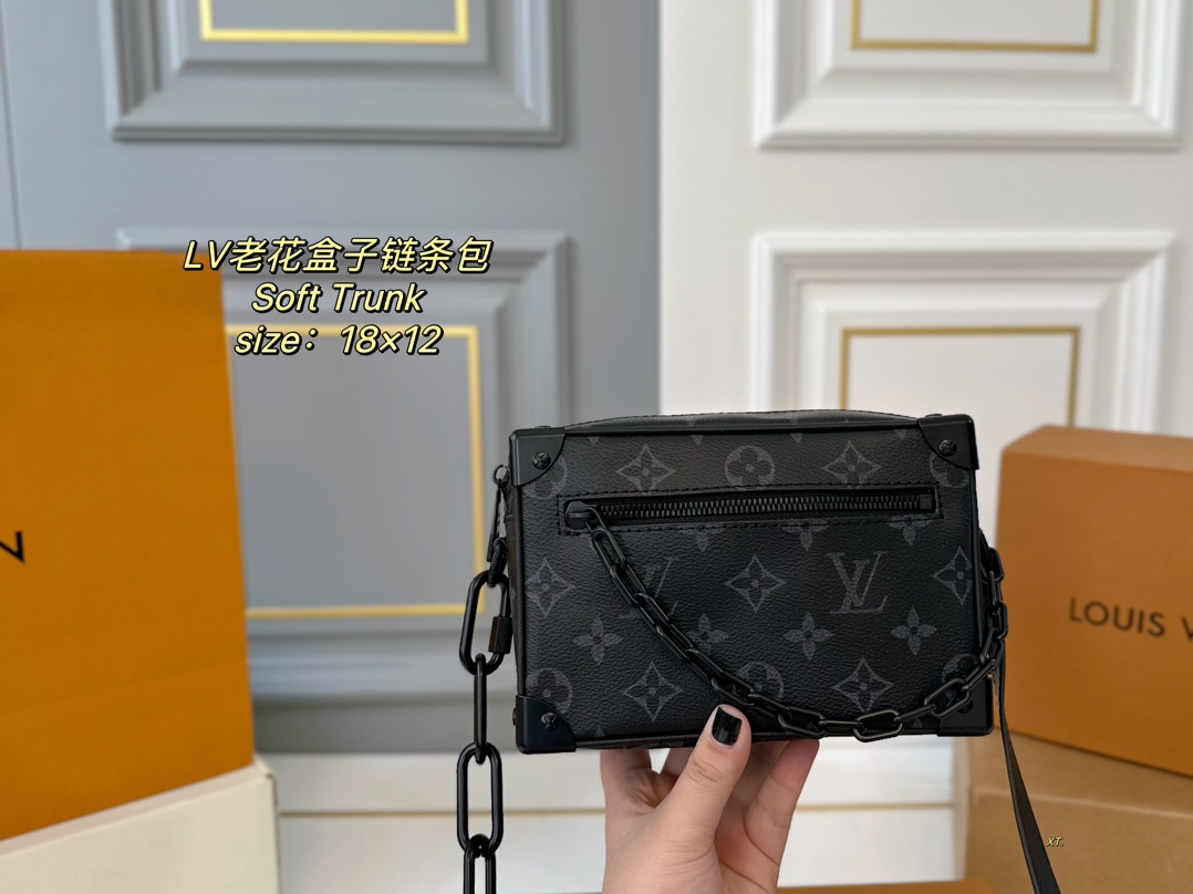 Chaque designer
 Louis Vuitton LV Soft Trunk Sacs À Bandoulière & À Épaule Unisexe La chaîne