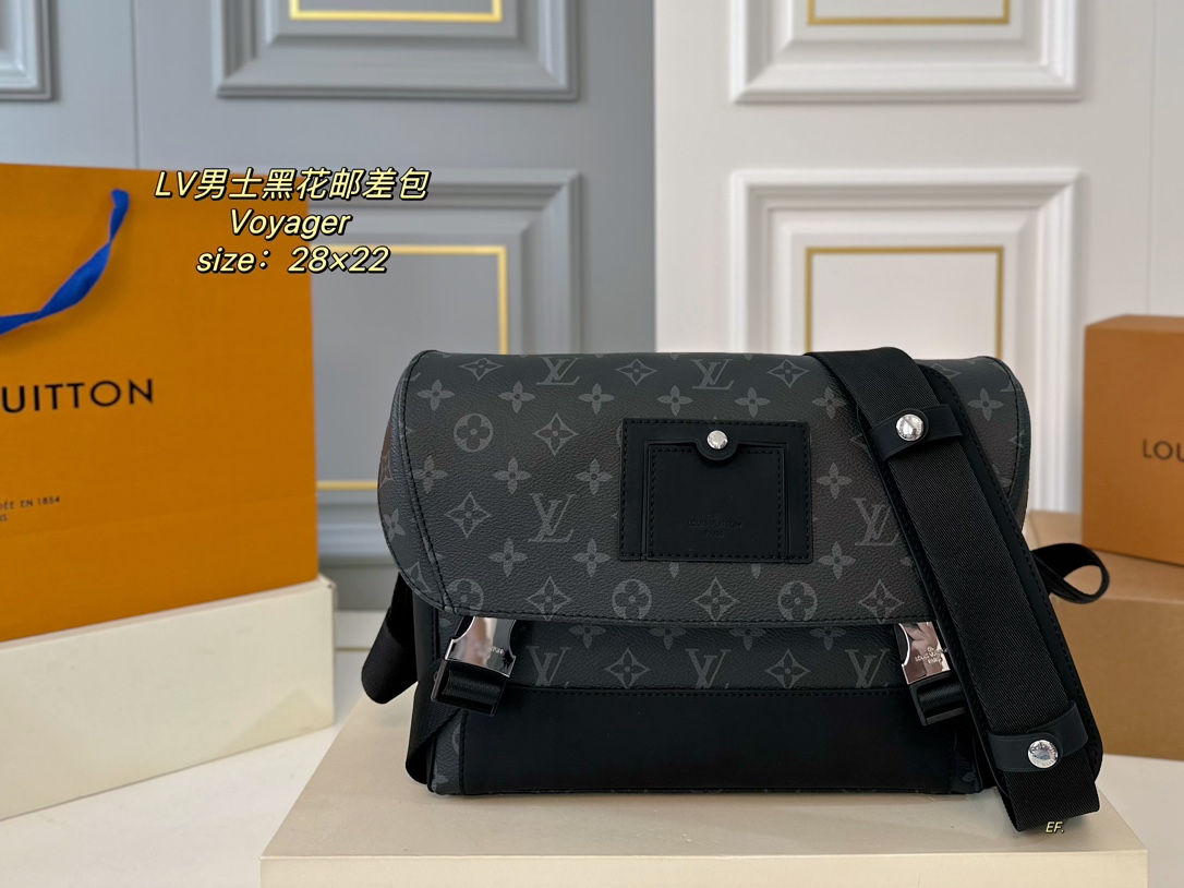 Louis Vuitton Sacs Besace Noir Hommes Monogram Eclipse