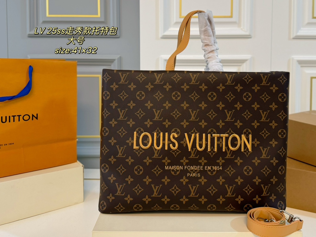 Louis Vuitton Tote Bags High Quality Designer Replica
 Embroidery Vintage