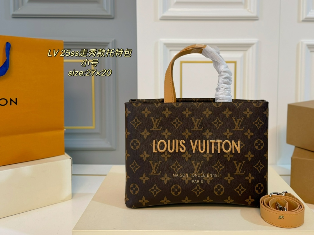 Louis Vuitton Tote Bags Embroidery Vintage