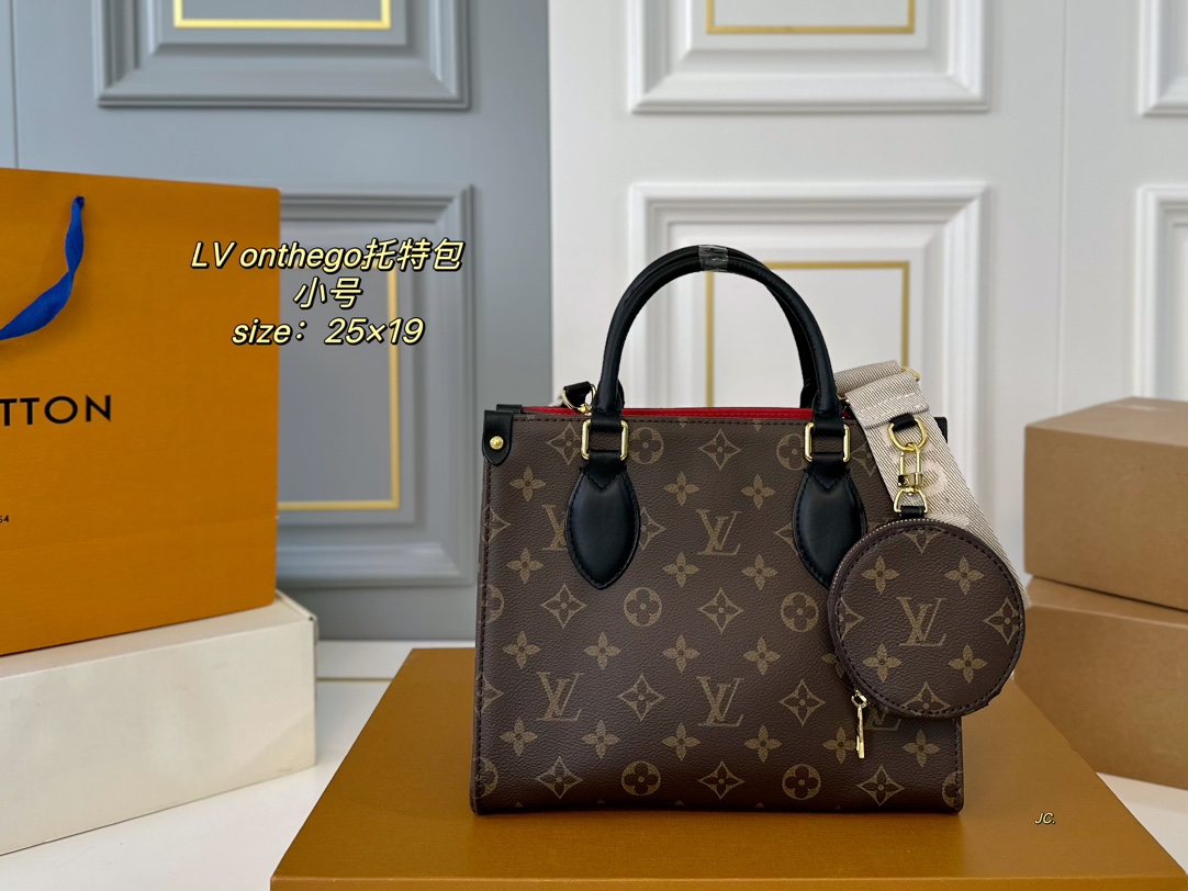 Louis Vuitton LV Onthego Sacs Cabas Achetez la meilleure réplique de qualité authentique élevée
 Mini