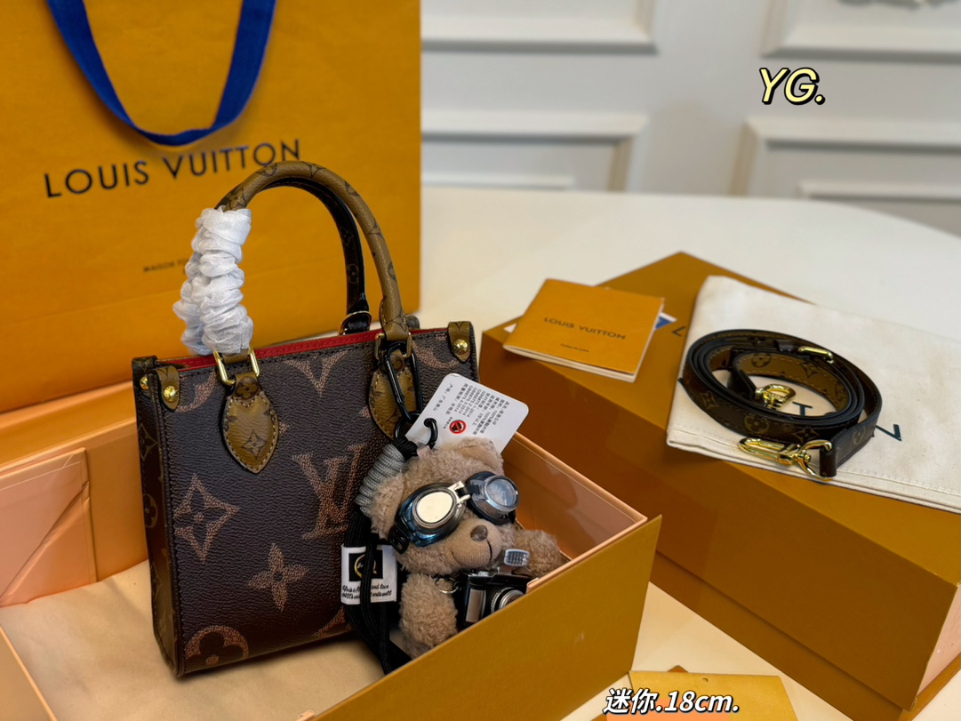 Louis Vuitton Sacs À Main Sacs Cabas Caramel Mini