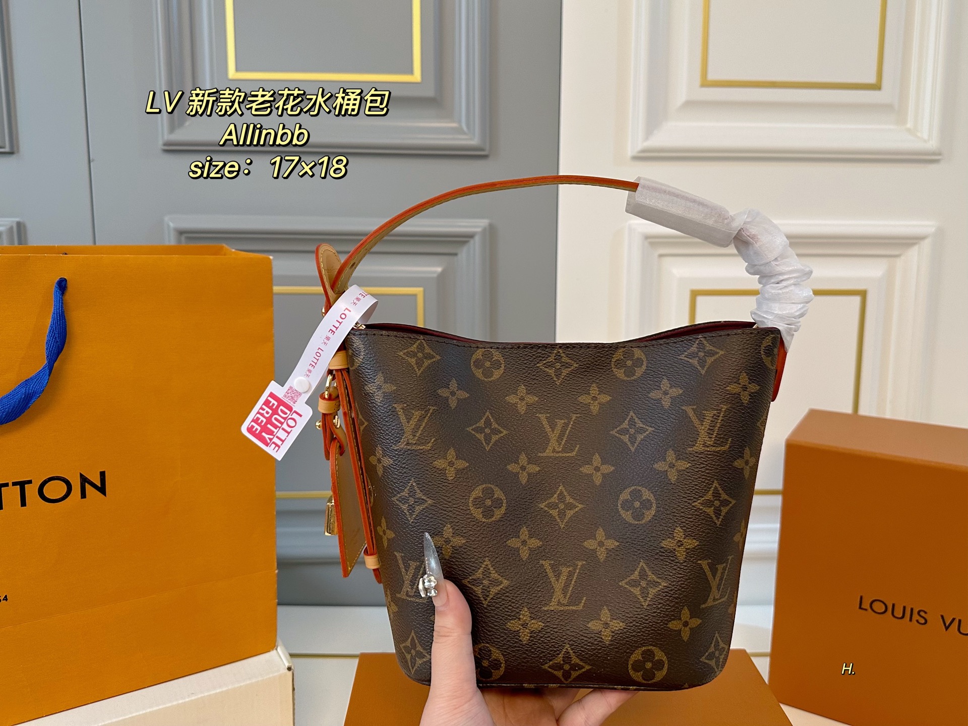 Louis Vuitton Allinbb Monogram Bucket Bag - Compact & Chic 9 i1740979645535 8321 0 6