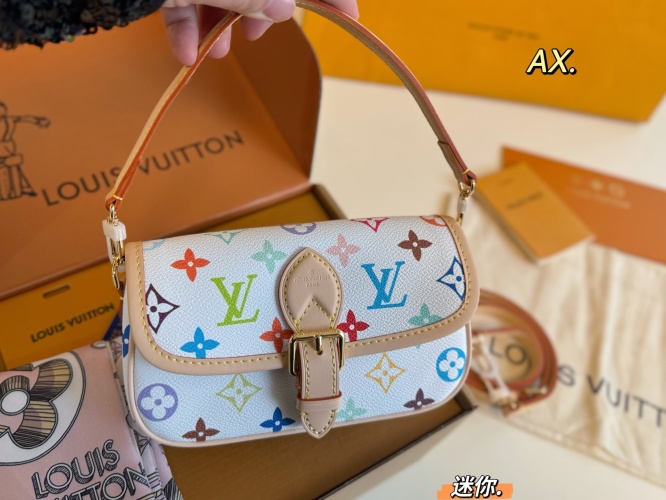 Louis Vuitton Murakami Takashi Mini White Multicolor Baguette Bag 1 Louis Vuitton Murakami Takashi Mini White Multicolor Baguette Bag