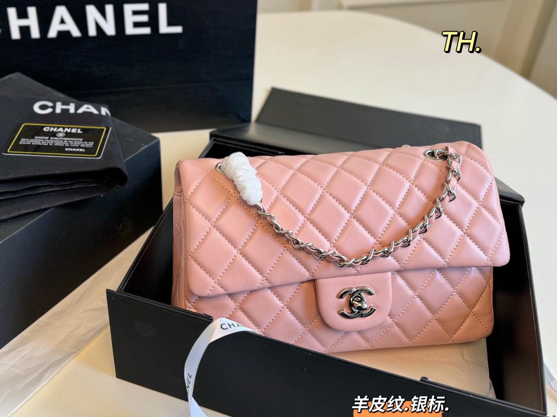 Chanel Classic Flap Bag, Burgundy Lambskin with Silver-Tone Hardware 4 i1746763069916 6664 0 2