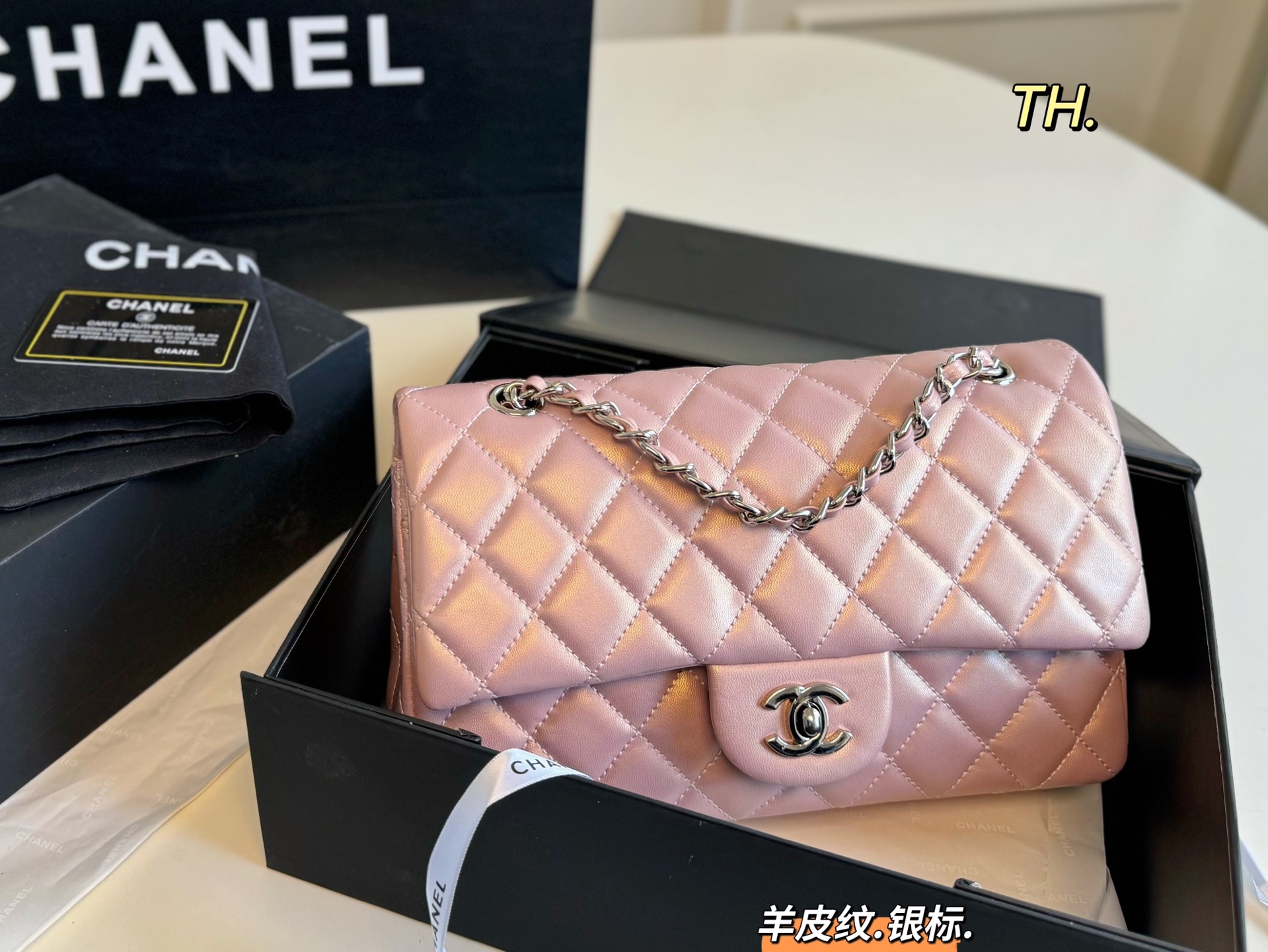 Chanel Classic Flap Bag, Burgundy Lambskin with Silver-Tone Hardware 9 i1746763071049 8830 0 7