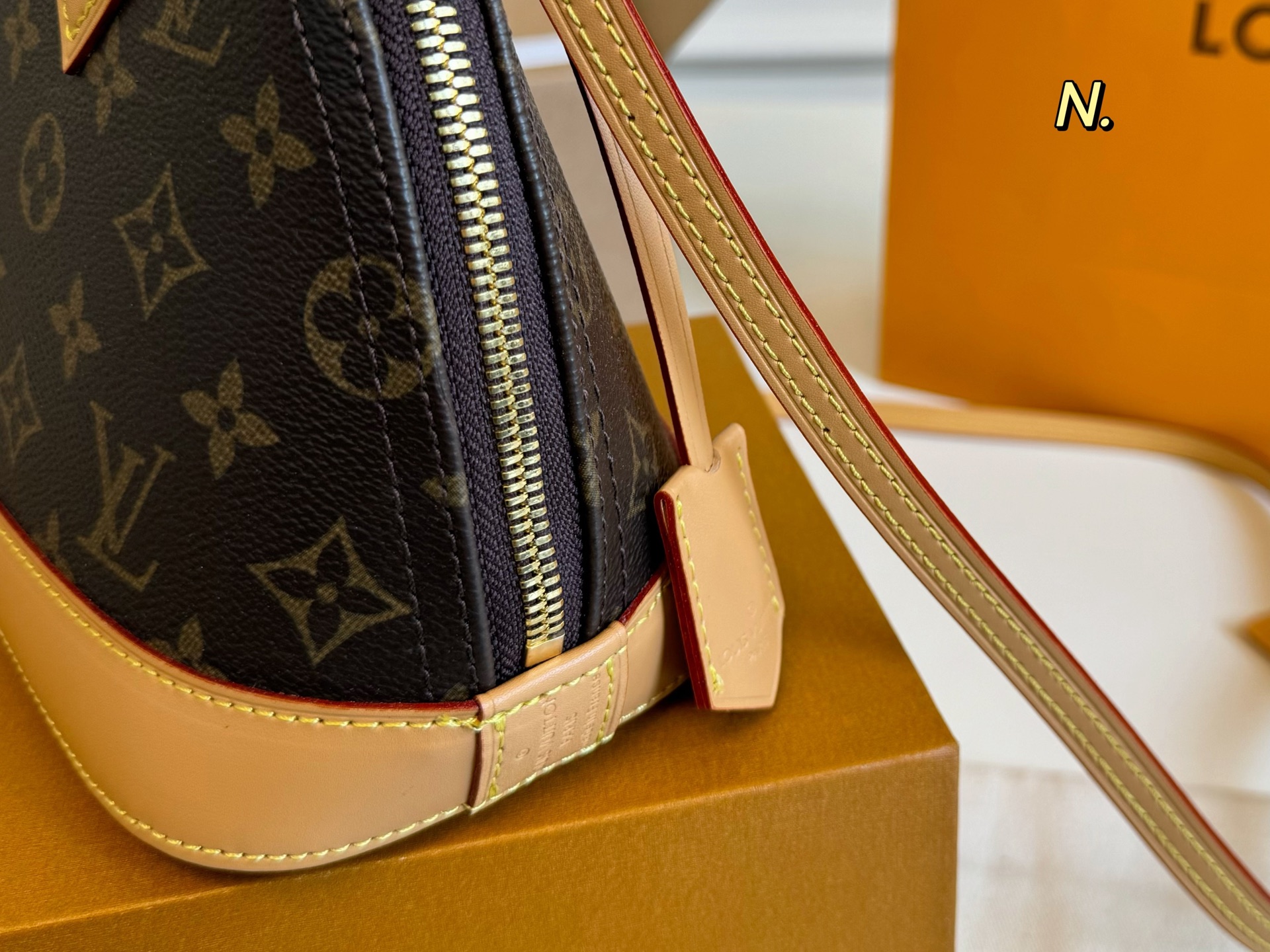 Louis Vuitton Nano Alma Monogram Canvas Satchel Bag - Stylish & Compact 5 i1746763432184 8989 0 3