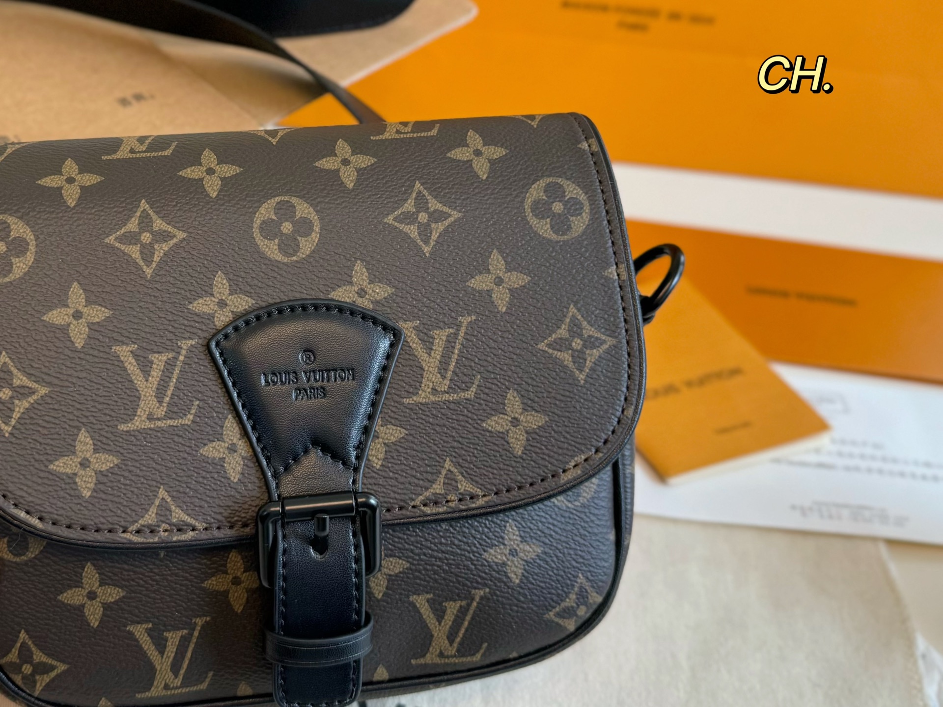 Louis Vuitton Montsouris Monogram Empreinte Leather Crossbody Bag, 20 x 16 cm 8 i1746763638547 1563 0 6