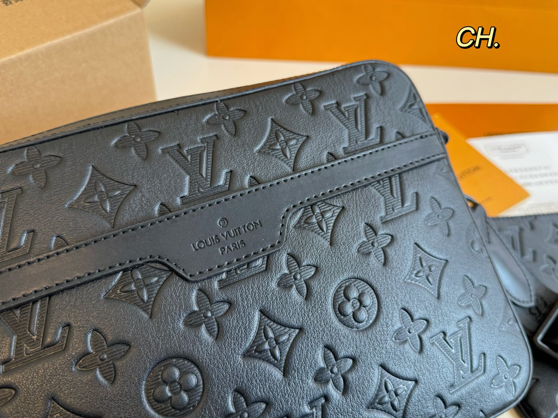 Louis Vuitton Trio Messenger Bag - Embossed Leather, Black Monogram 5 i1746763752879 1096 0 3