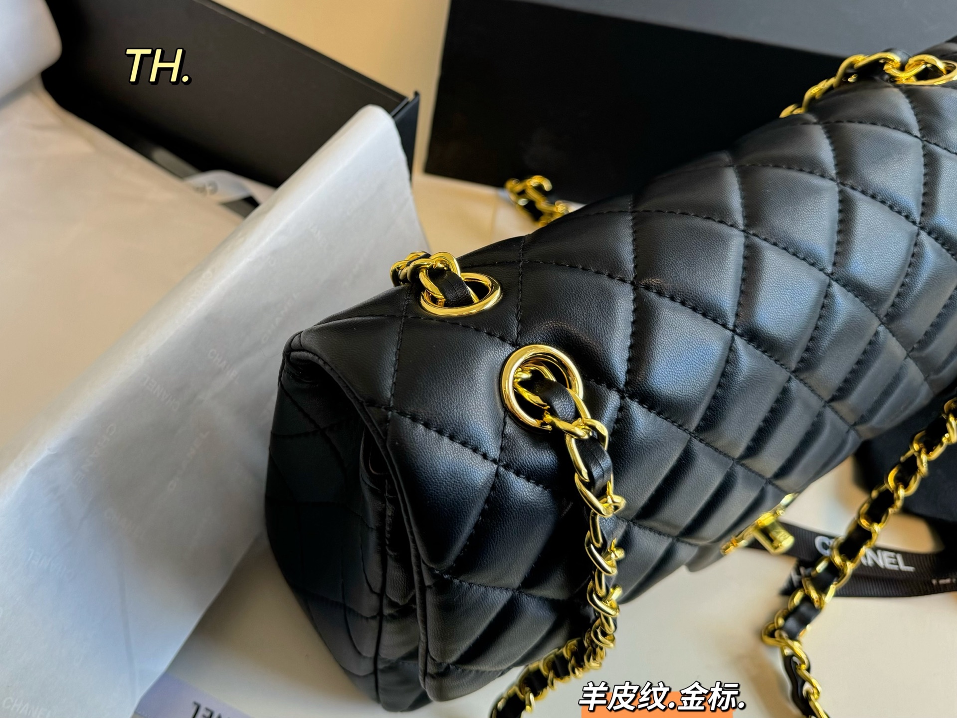Chanel Classic Flap Bag - Double Chain, Luxurious Lambskin Leather 6 i1746764319273 4993 0 4