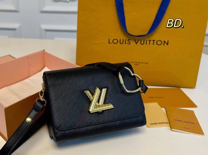 Louis Vuitton Twist Handbag, Water Ripple Leather, Elegant & Durable 1 Louis Vuitton Twist Handbag, Water Ripple Leather, Elegant & Durable