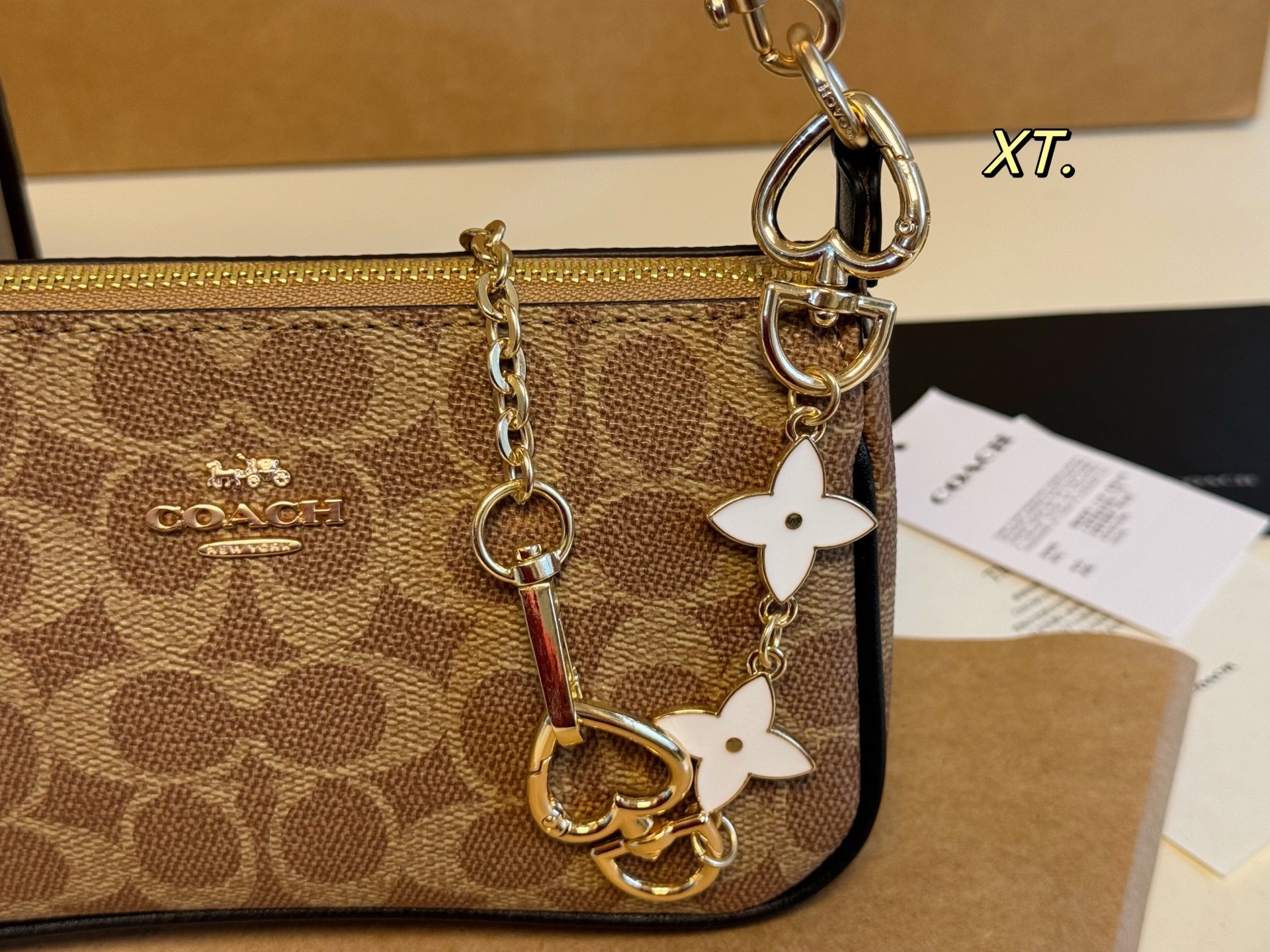 (Caja de avión) tamaño: 19×11 Coach nuevo nolita bolso de mahjong multicolor💕 Diseño multicolor, realmente exquisito～ …