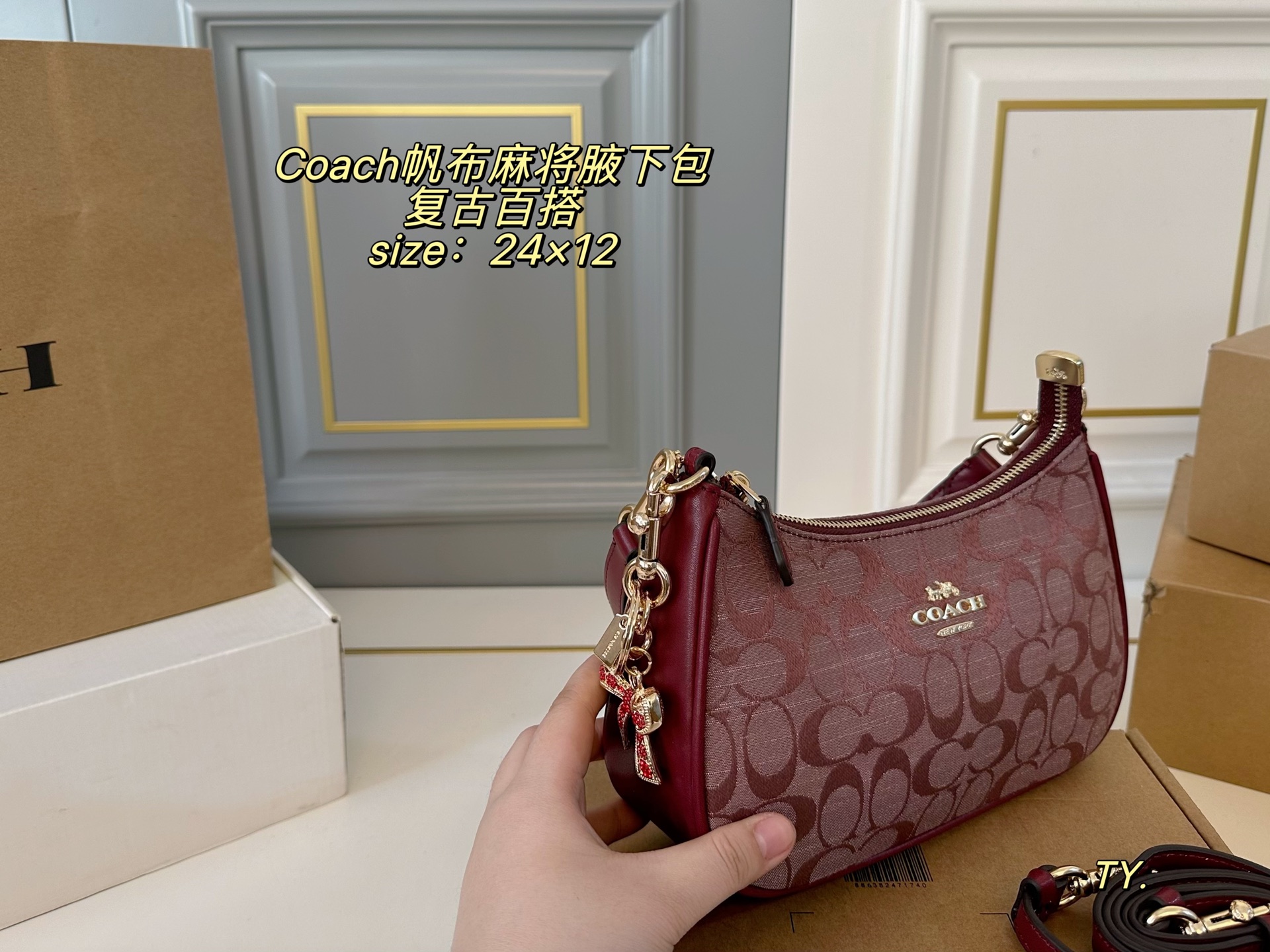 COACH bag airplane box) — photo 2
