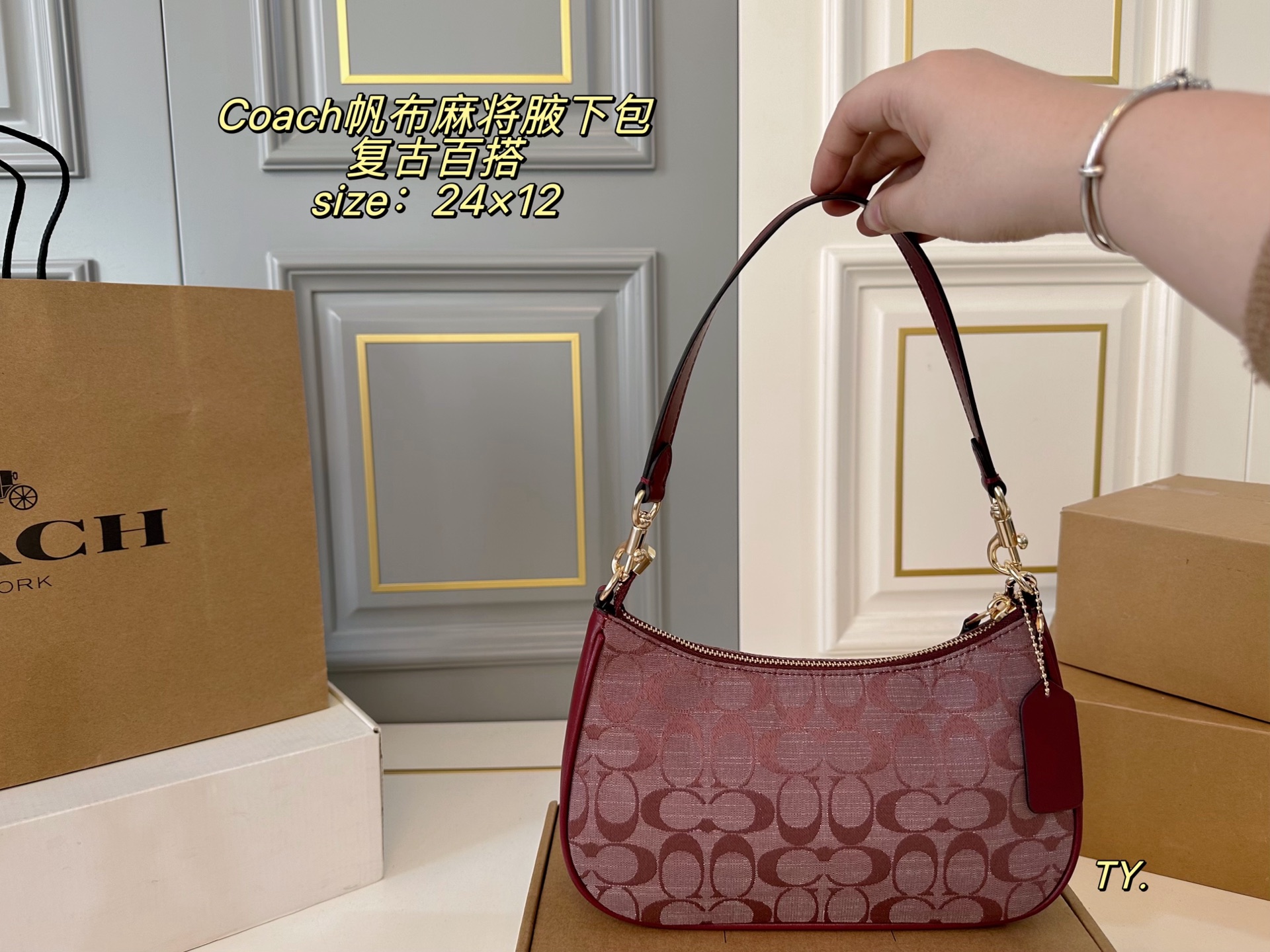 COACH bag airplane box) — photo 7