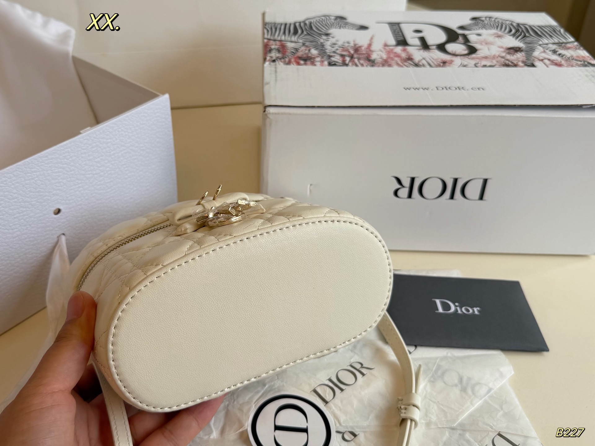 Dior Vanity White crossbody everyday