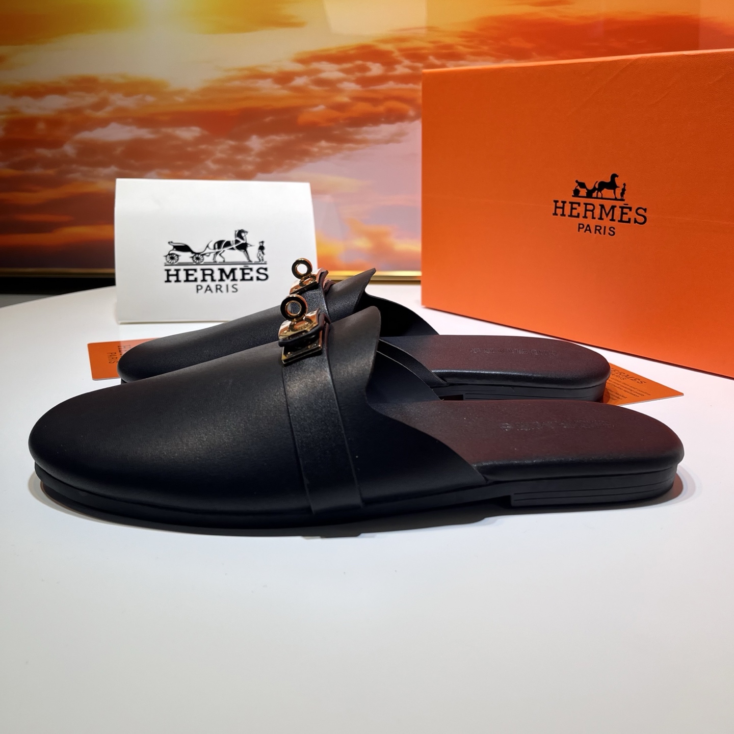 Шлёпанцы Hermès