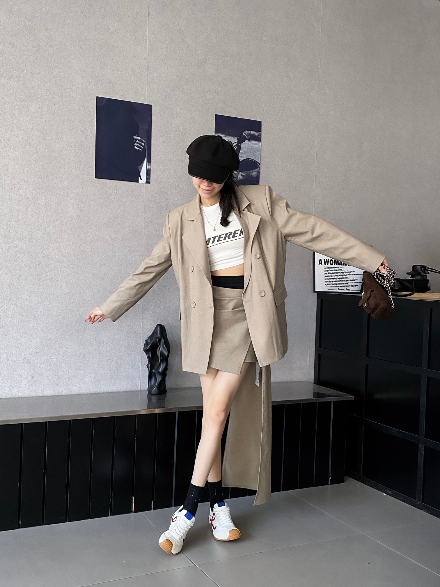 NO:693171,White and red model real shots, casual shoes/sports shoes, sneakers19860909白红 模特实拍,休闲鞋/运动鞋,sneakers,Women's Shoes