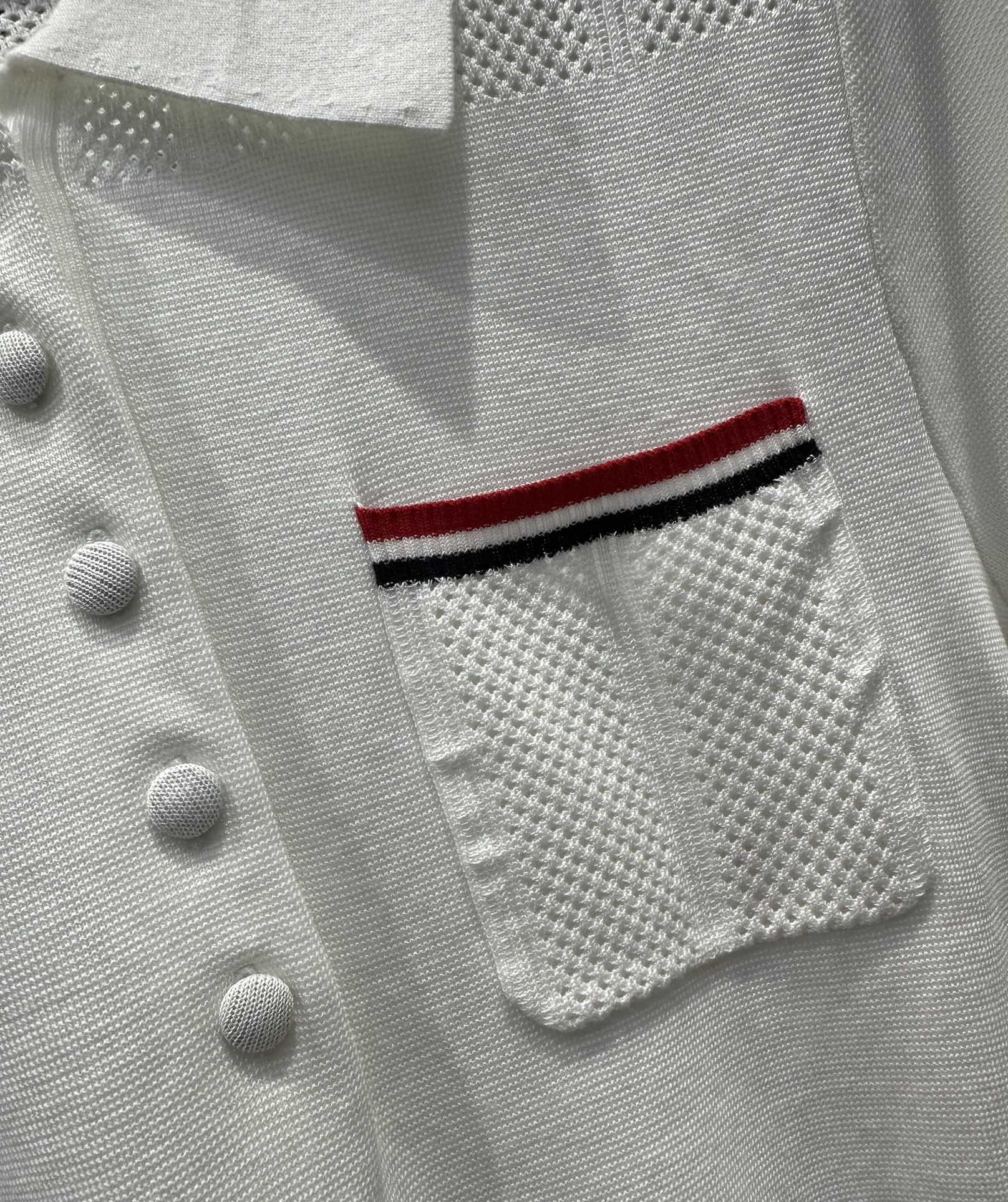 原单品质️ThomBrown*24新品polo短袖上衣订纺纱线质感超赞经典标志性辨识度极高完美做工品质看