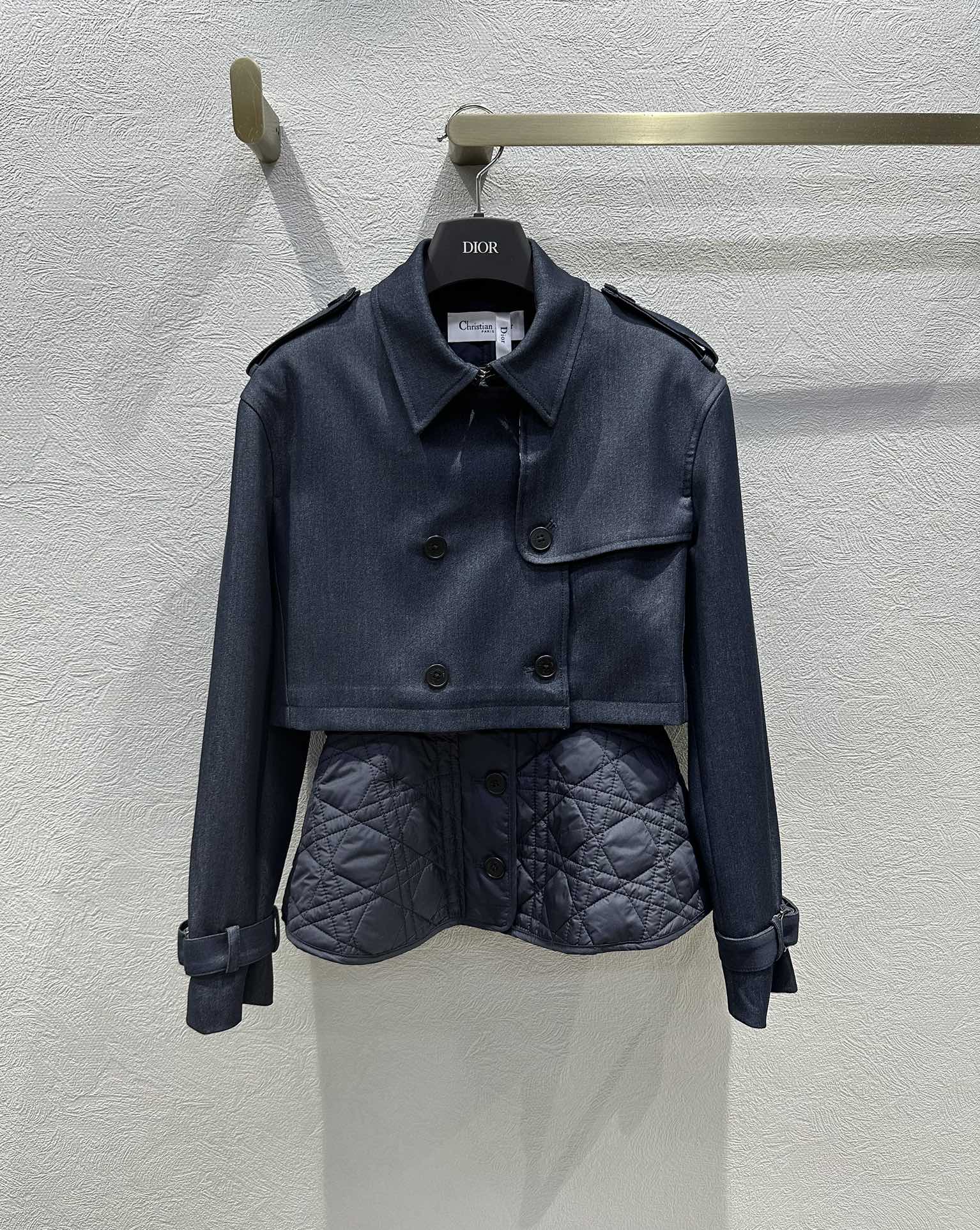 Dior Ropa Abrigos y chaquetas Camiseta de tirantes Cortavientos Algodón Colección otoño – invierno Vintage